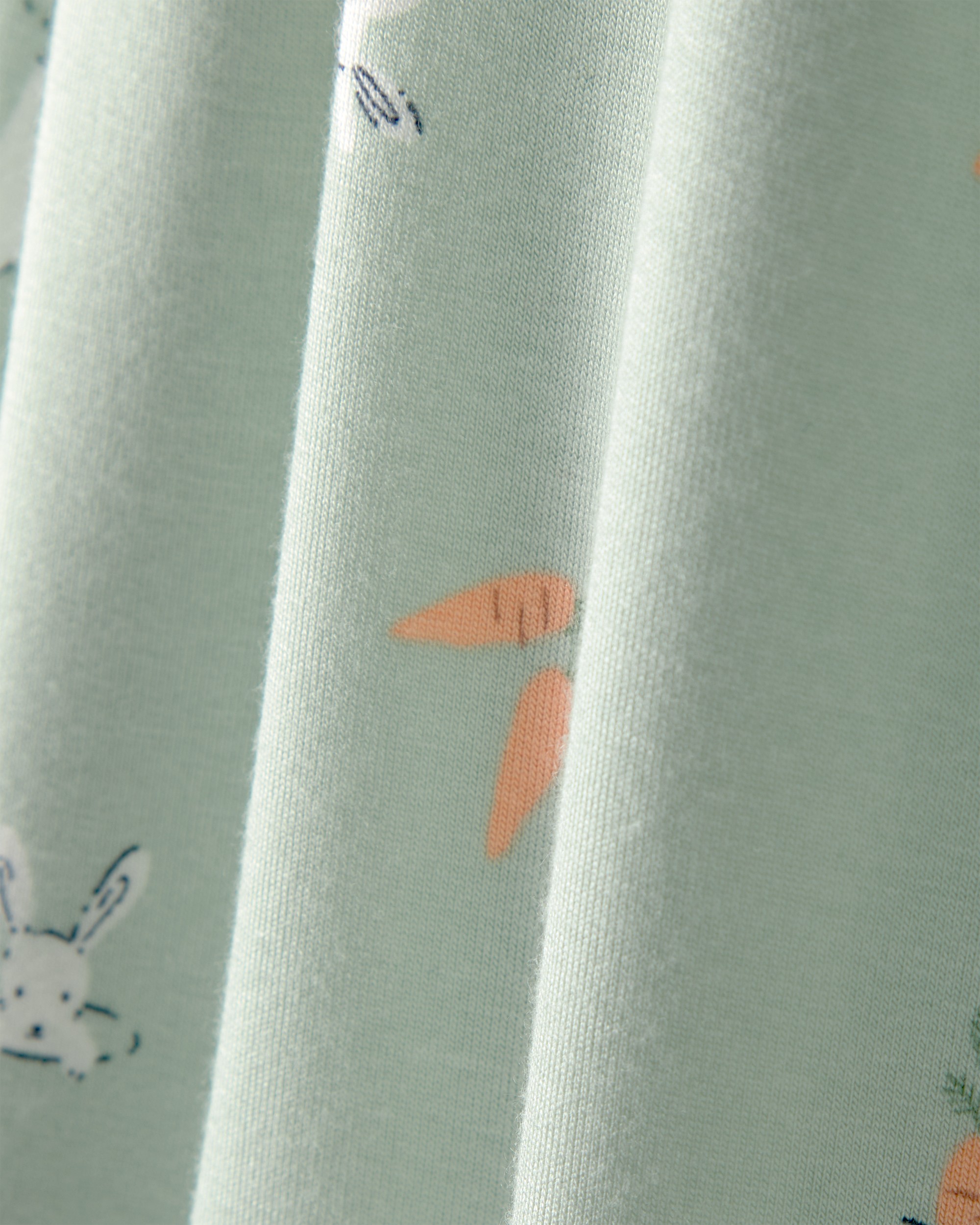 Baby 2-Piece Bunny Long-Sleeve Top & Pant Set - Green