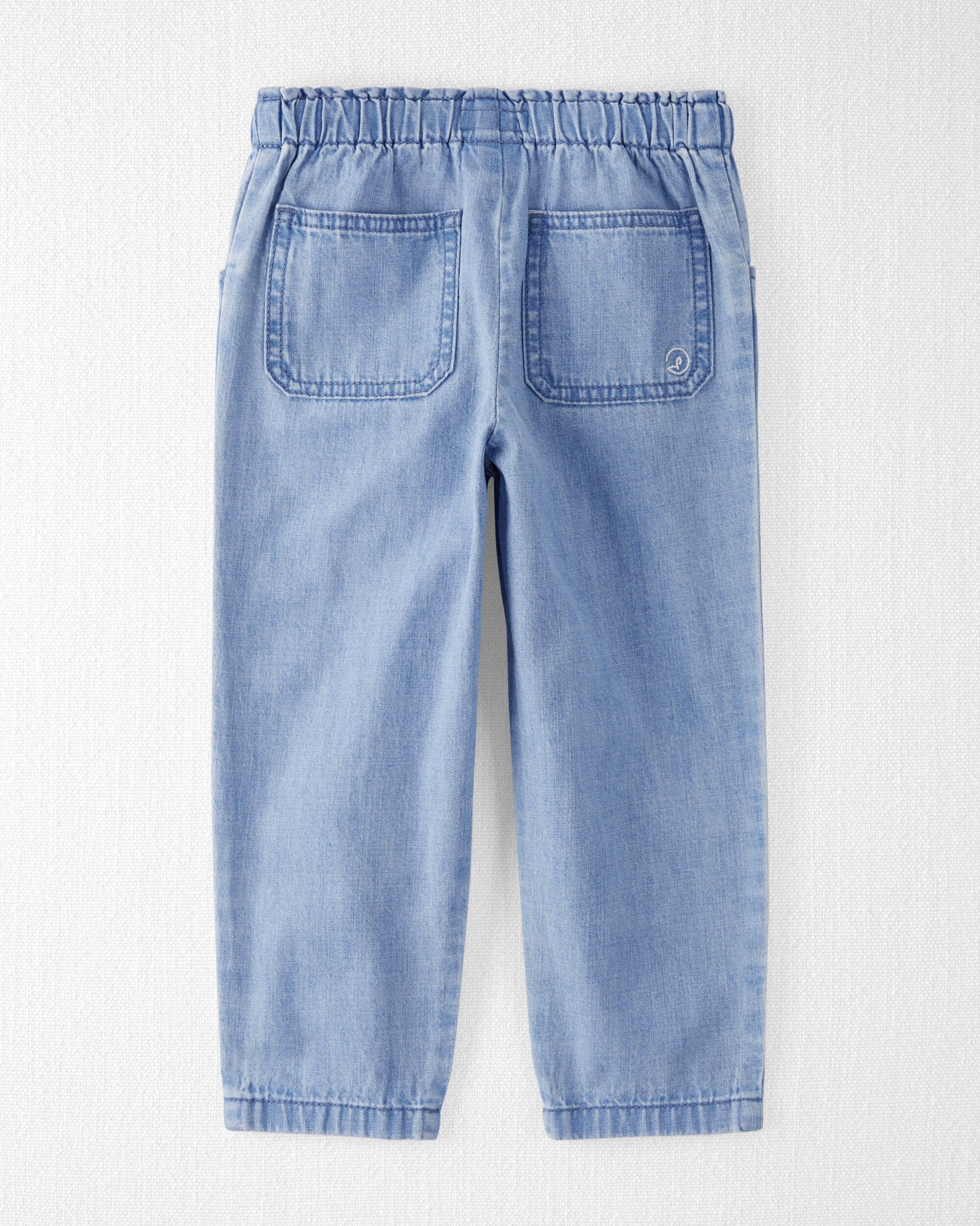 Toddler Boy Organic Cotton Chambray Pants
