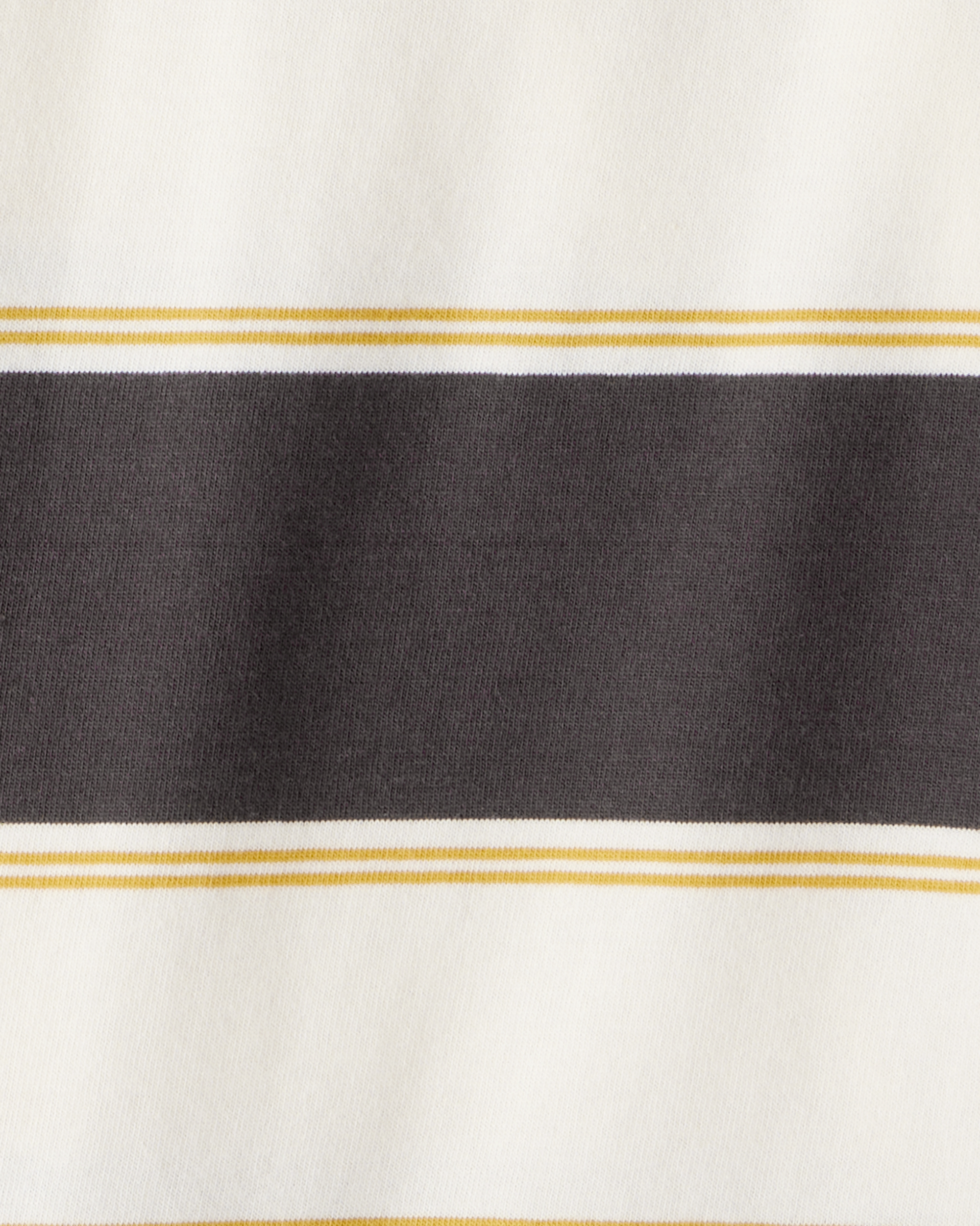 Boys Cotton Short-Sleeve Stripe Polo