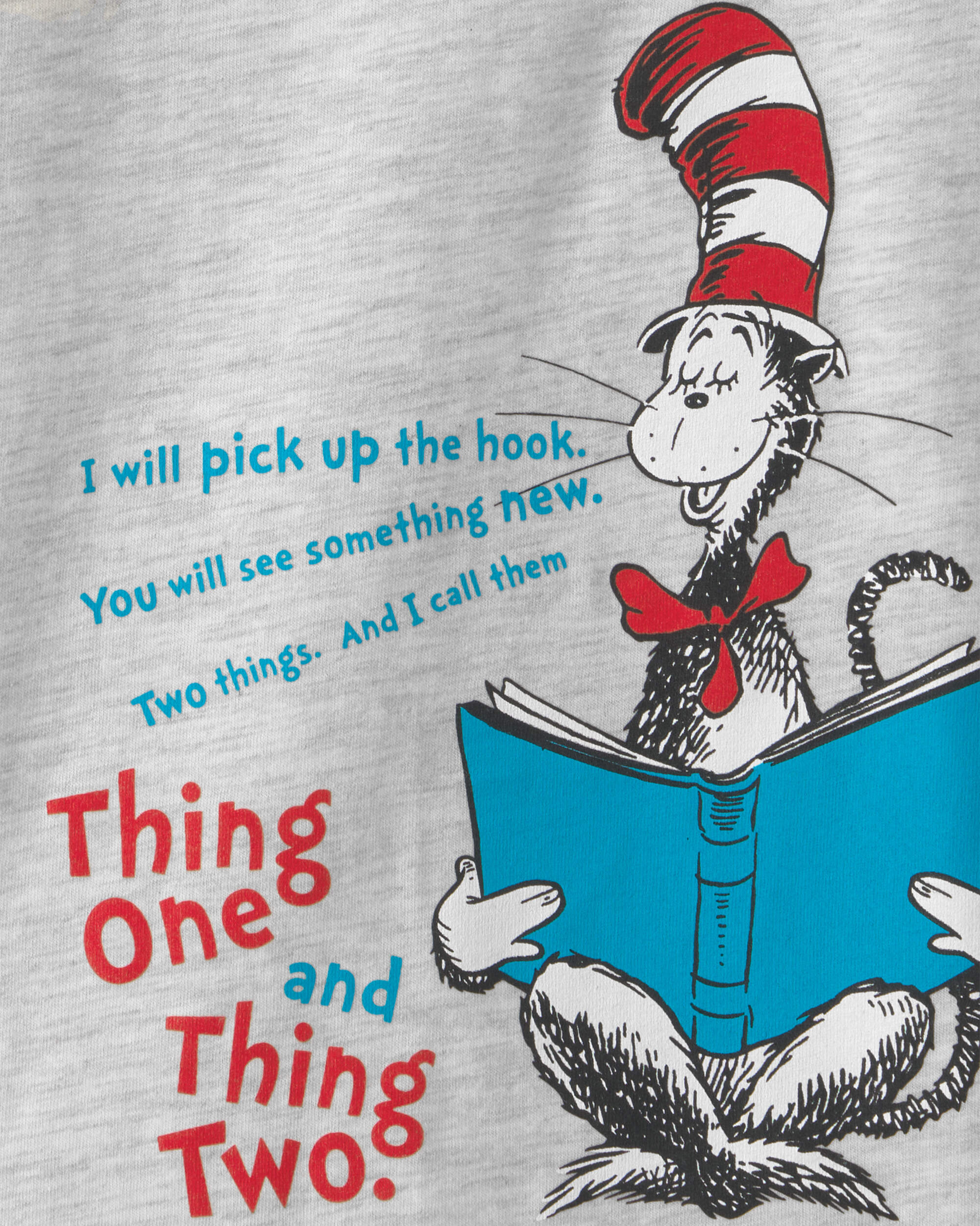 Toddler the Cat Hat™ Graphic Tee - Grey