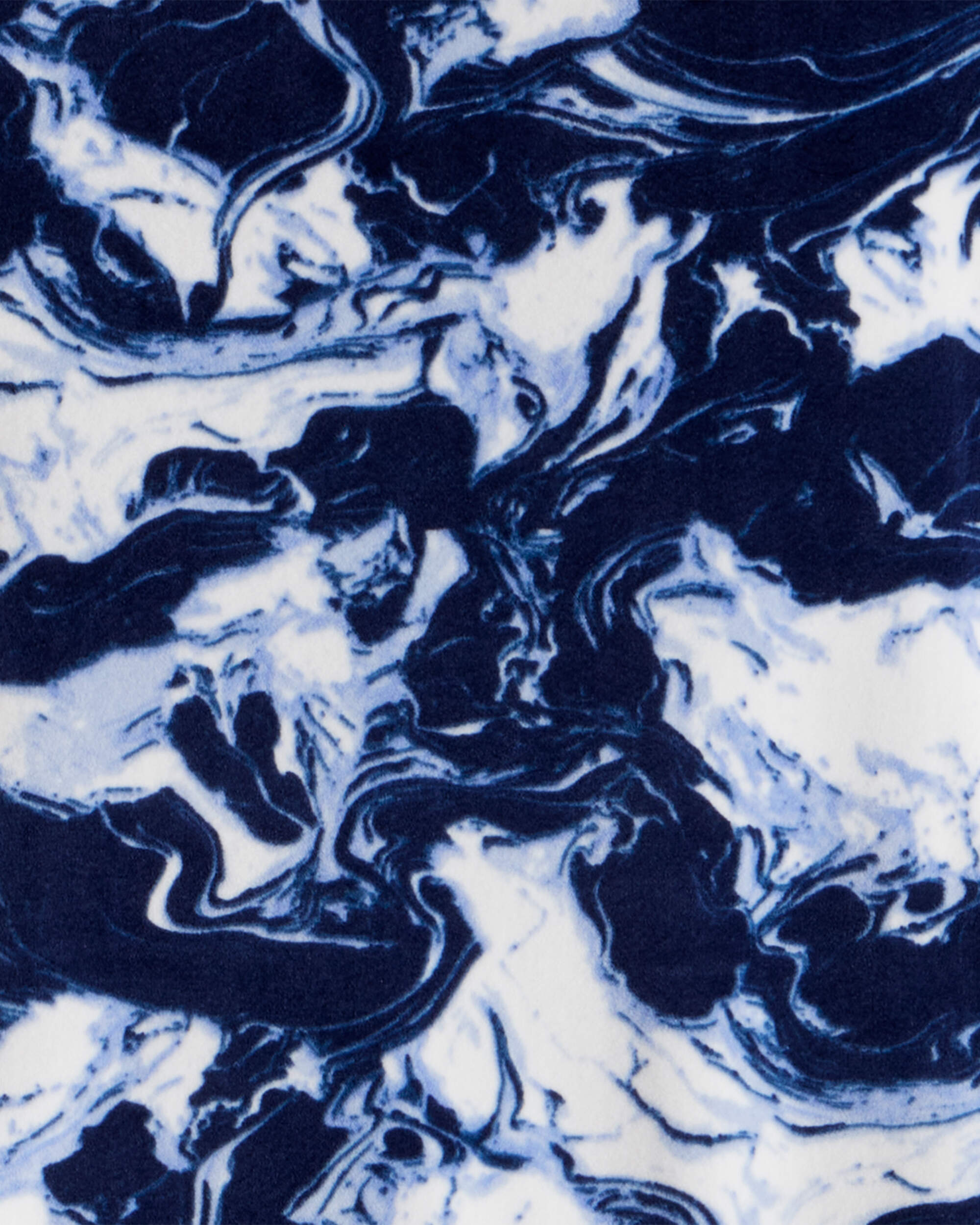 Boys Abstract DreamPlush Long-Sleeve Snug Fit 2-Piece Pyjamas - Blue