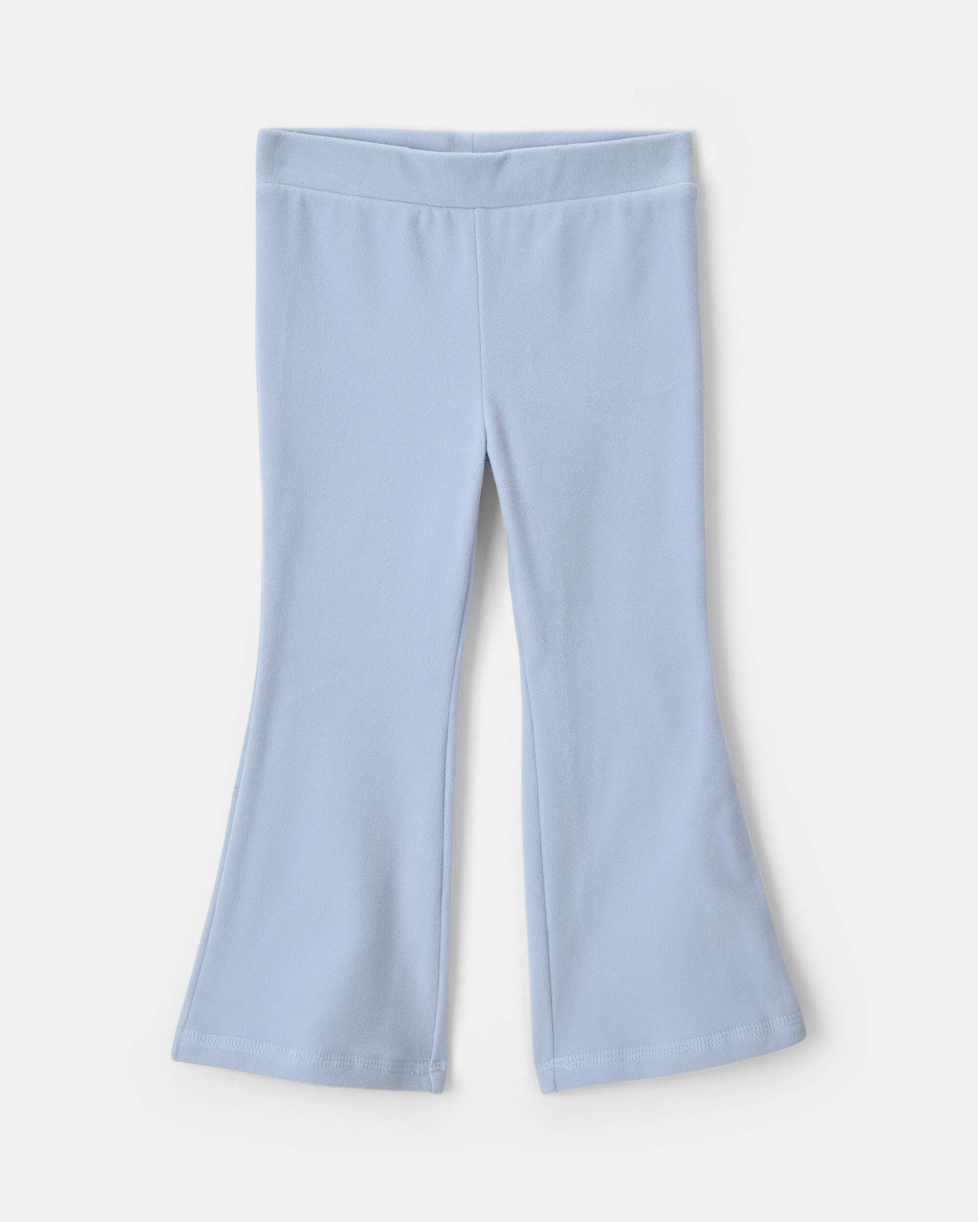 Toddler Girl Fleece Pull-On Pants - Blue