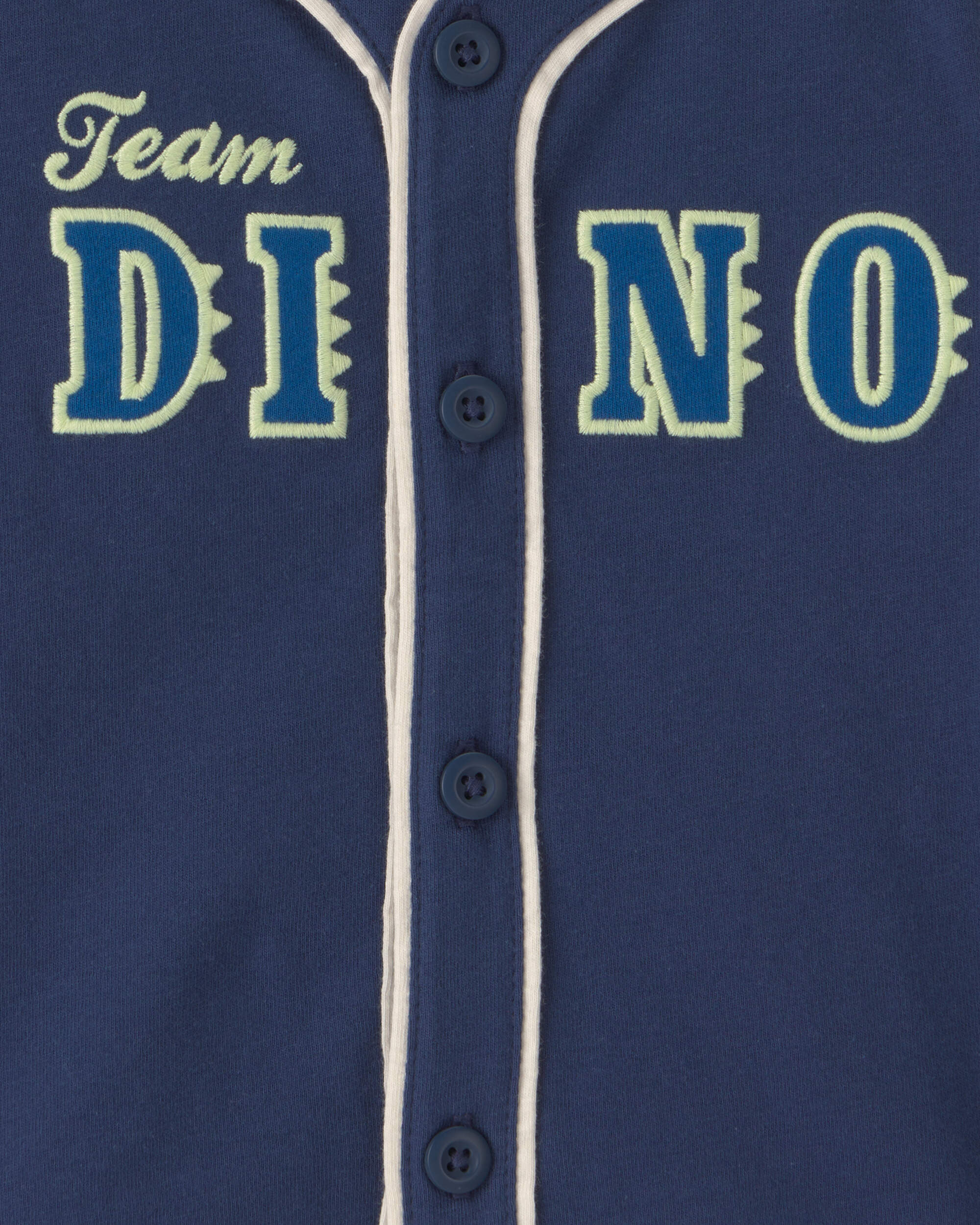 Baby Boy 'Team Dino' Jersey - Navy Blue