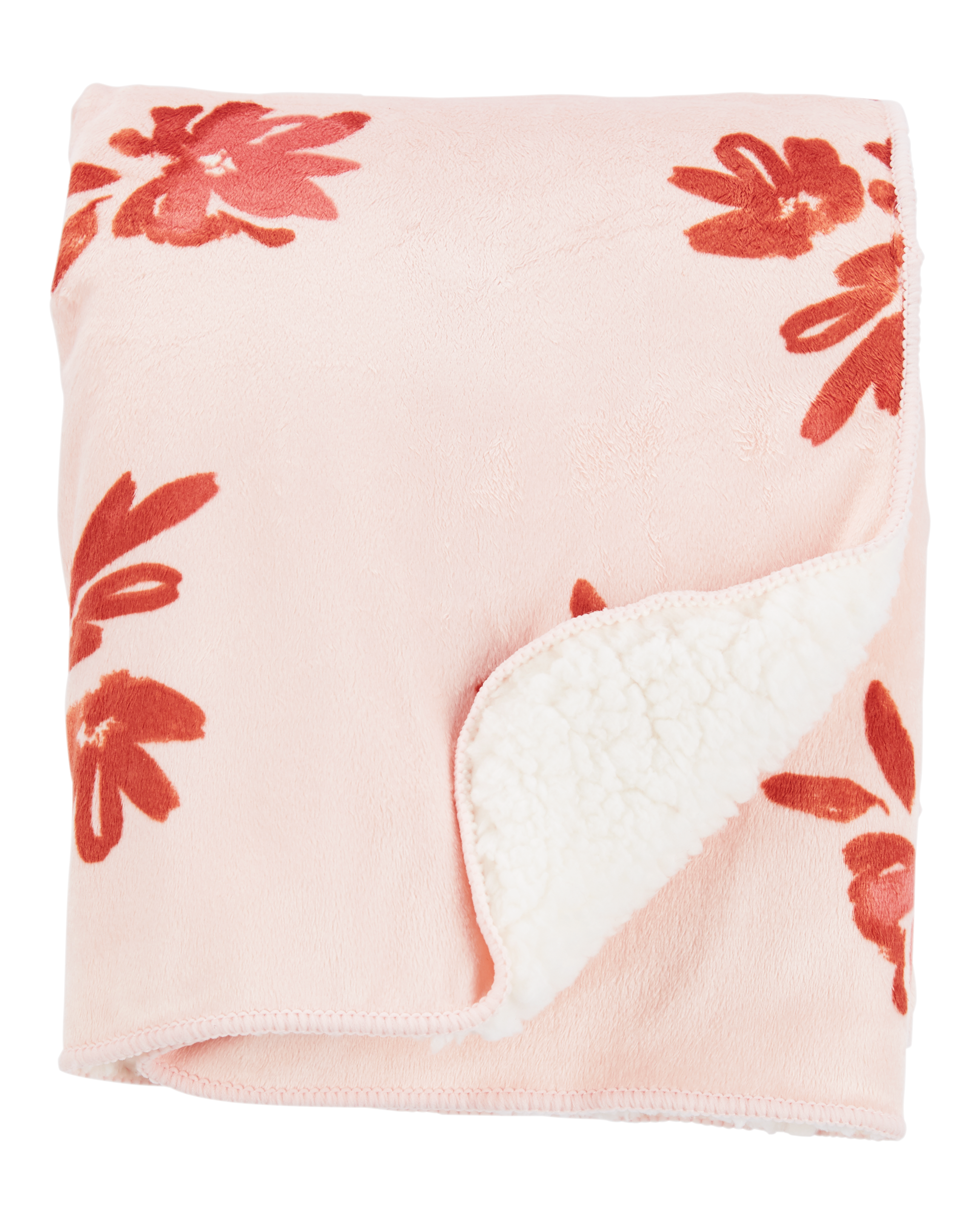 Baby Floral Plush Blanket