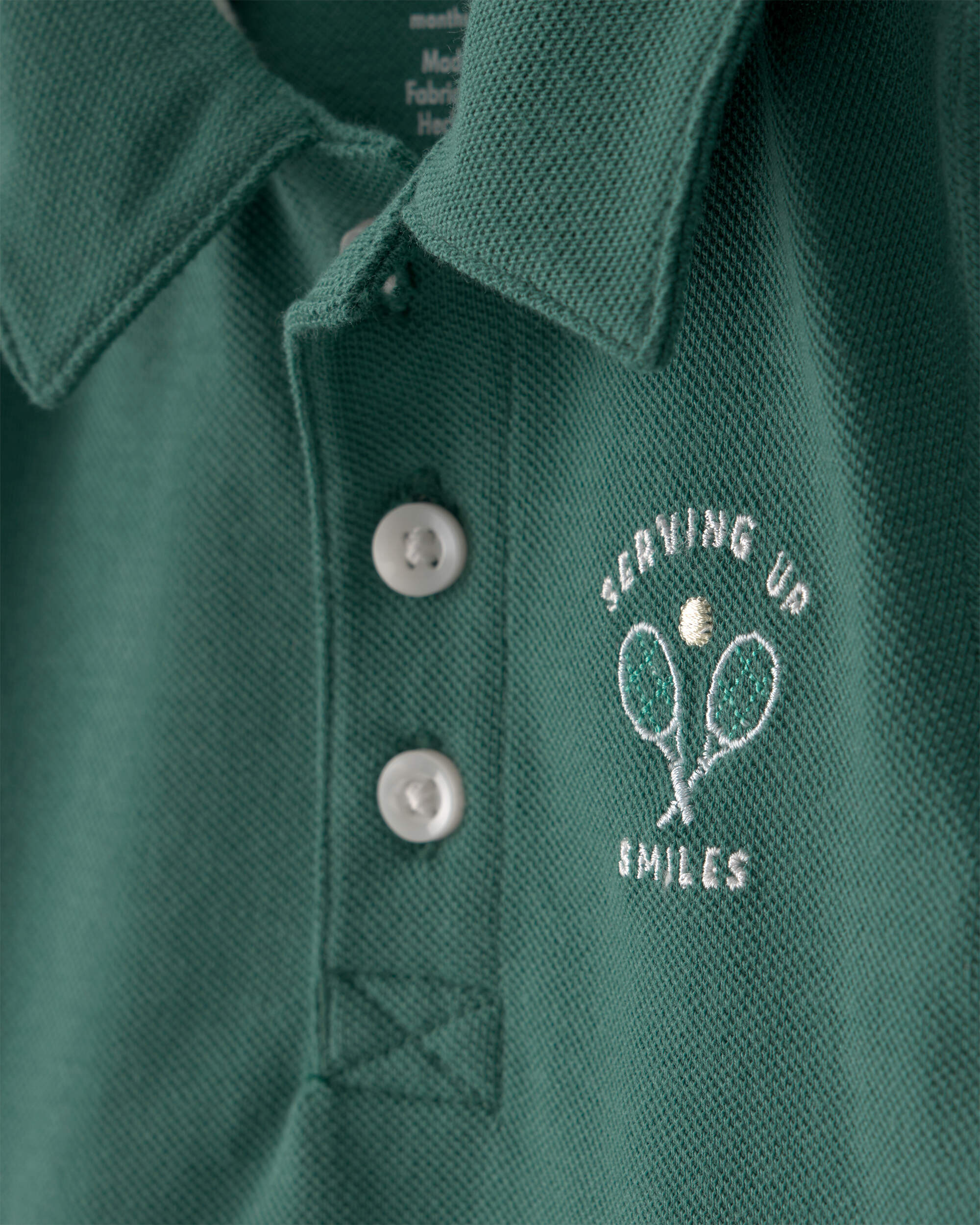 Baby Boy 2-Piece Top & Short Set - Green