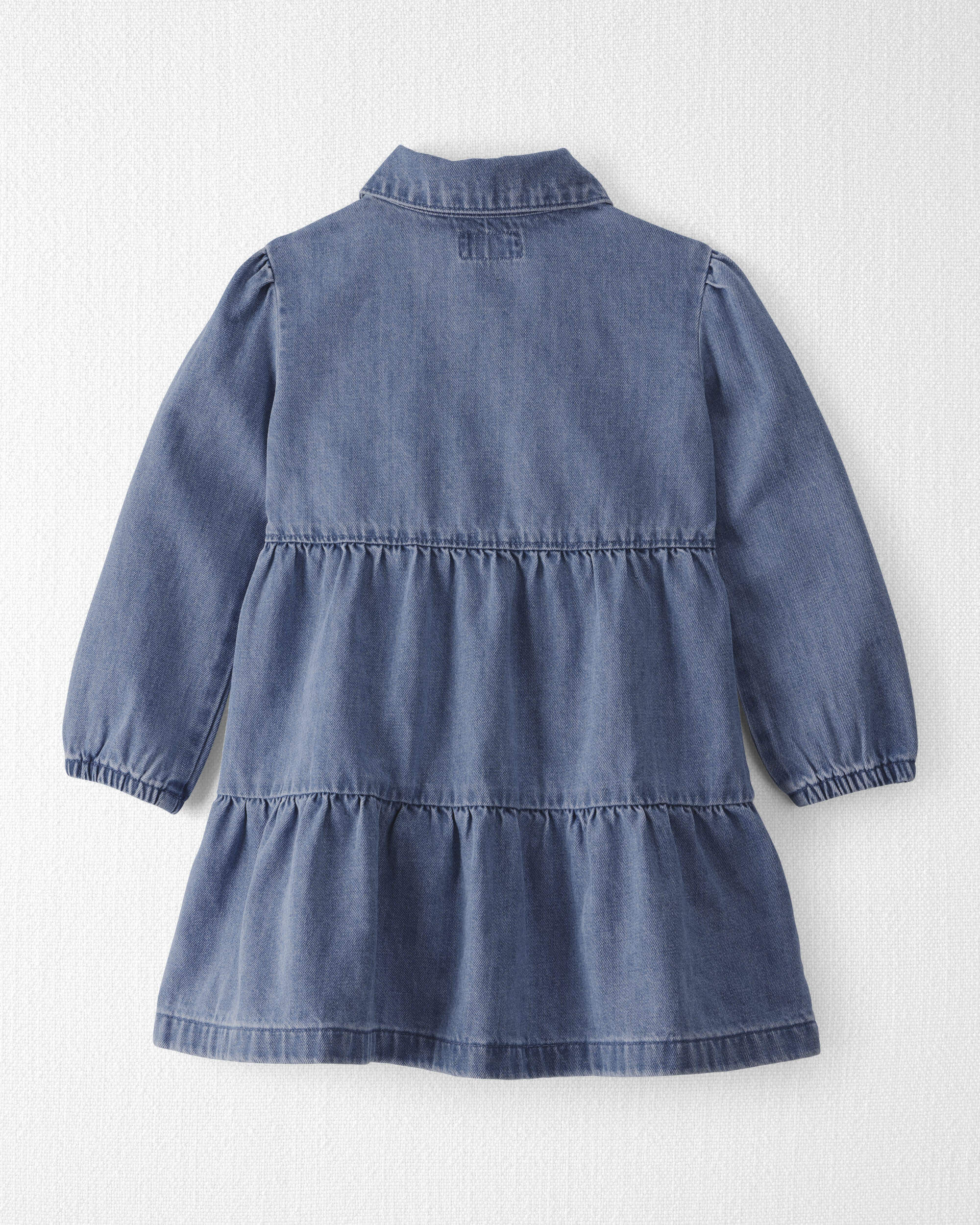 Toddler Girl Organic Cotton Denim Dress