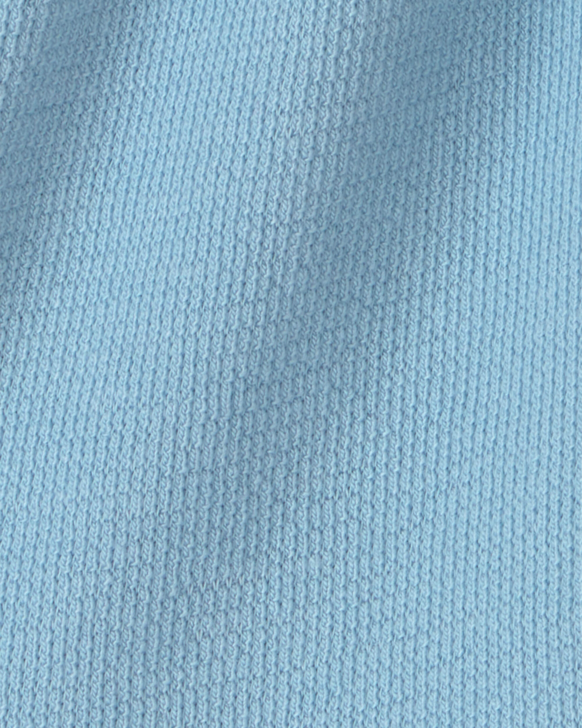 Baby Boy Drawstring Shorts - Blue