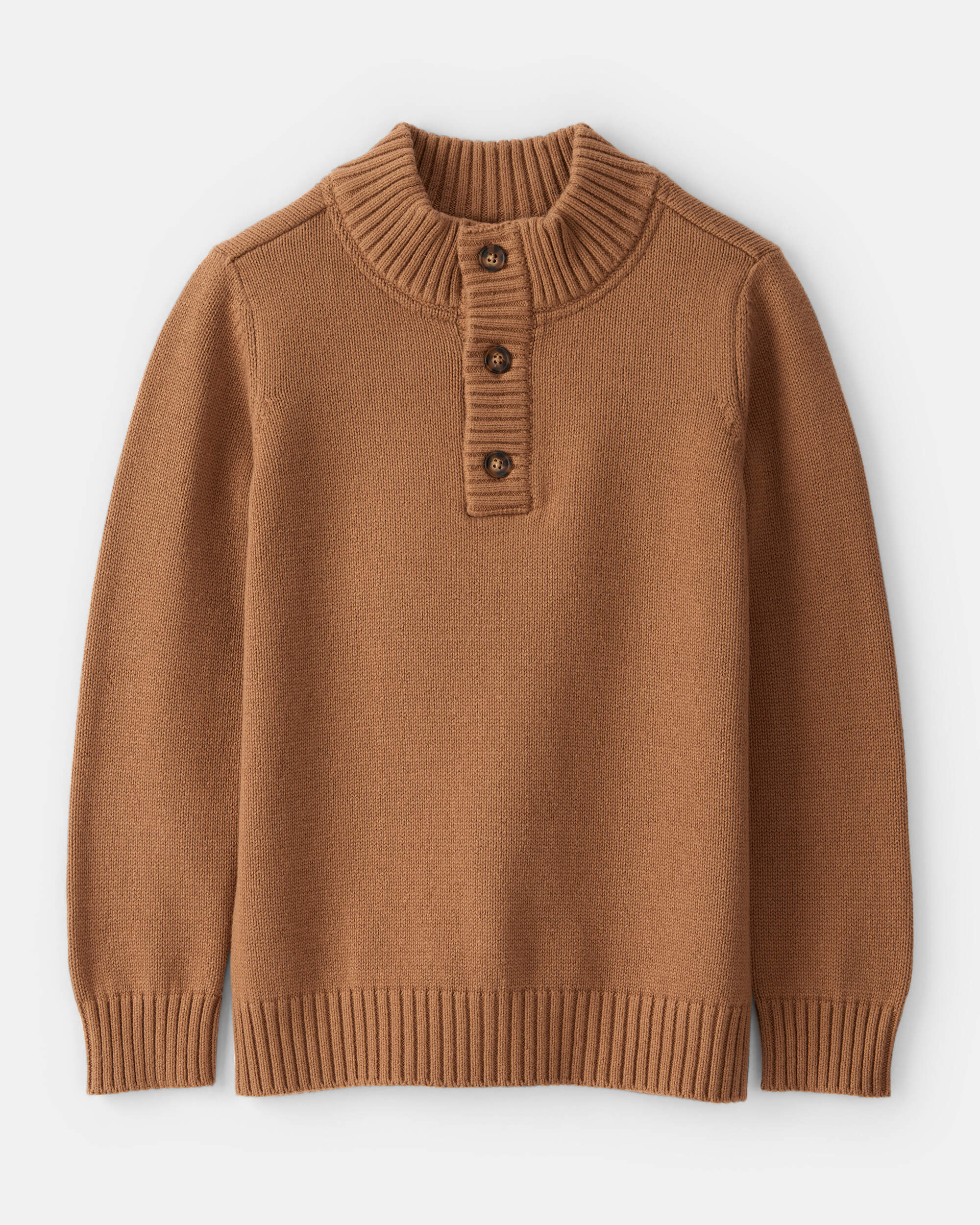 Boys Pullover Sweater - Brown