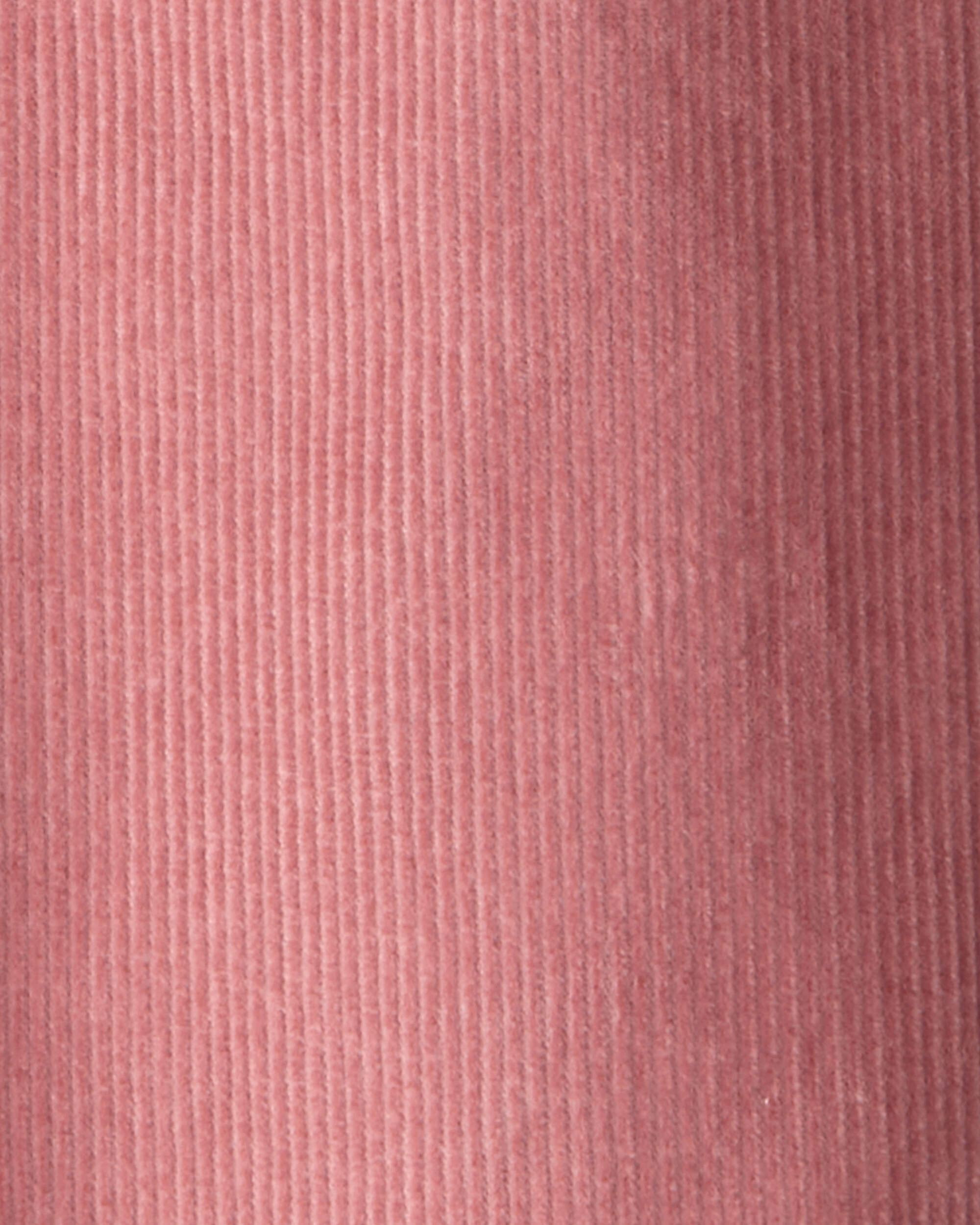 Toddler Girl Cotton Wide-Leg Pants - Pink