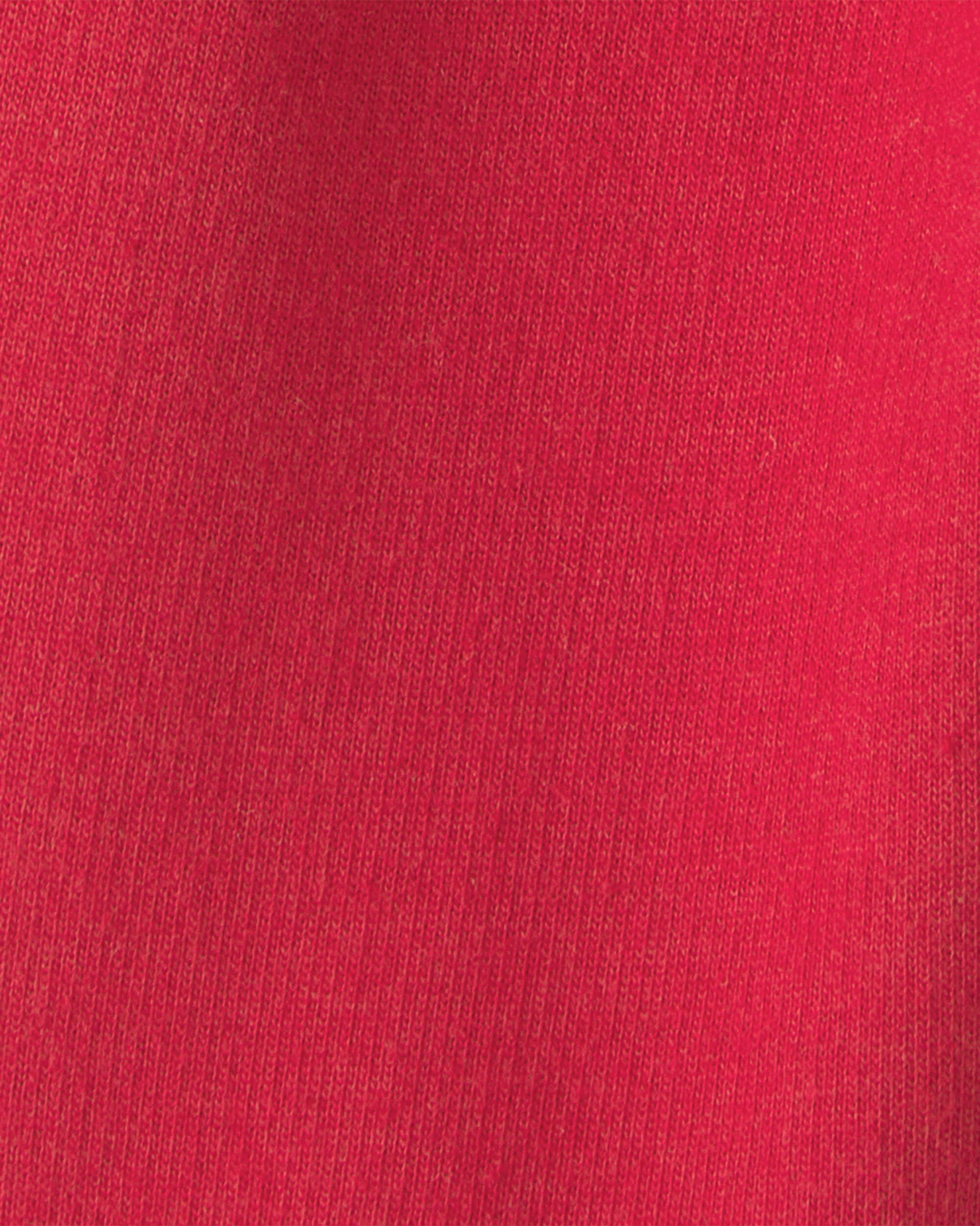 Baby Boy French Terry Pants - Red