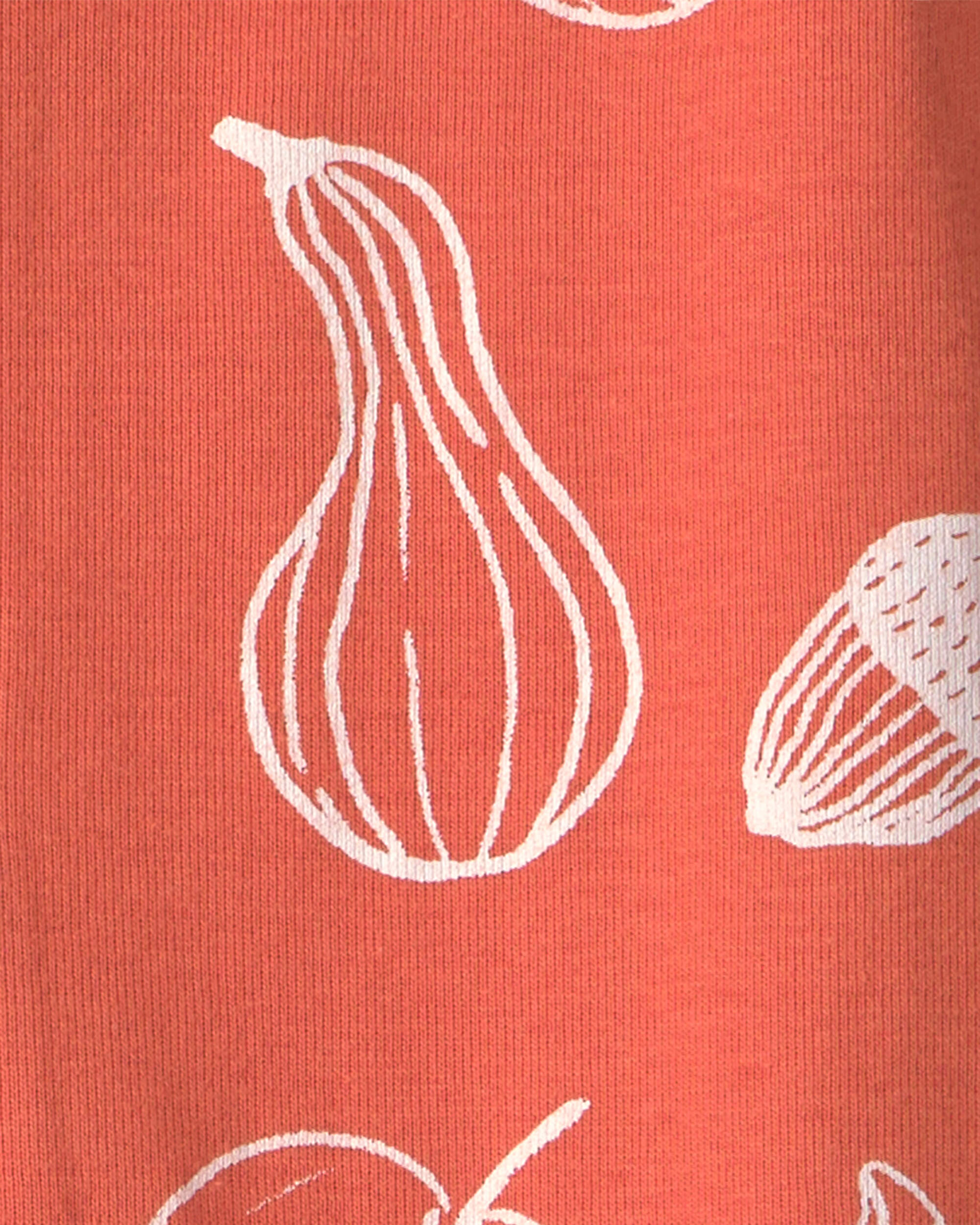 Baby Organic Cotton Sleeper Autumn Gourds