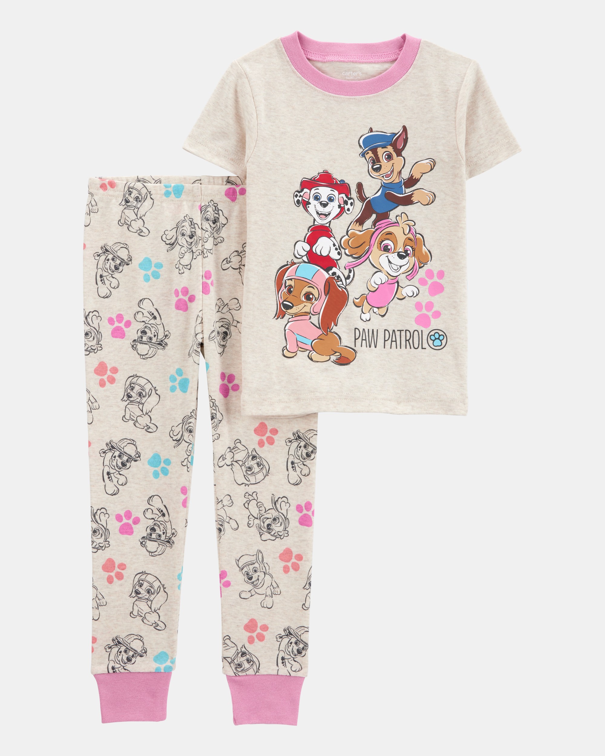 Toddler Girl PAW Patrol Snug Fit Cotton 2-Piece Pyjamas