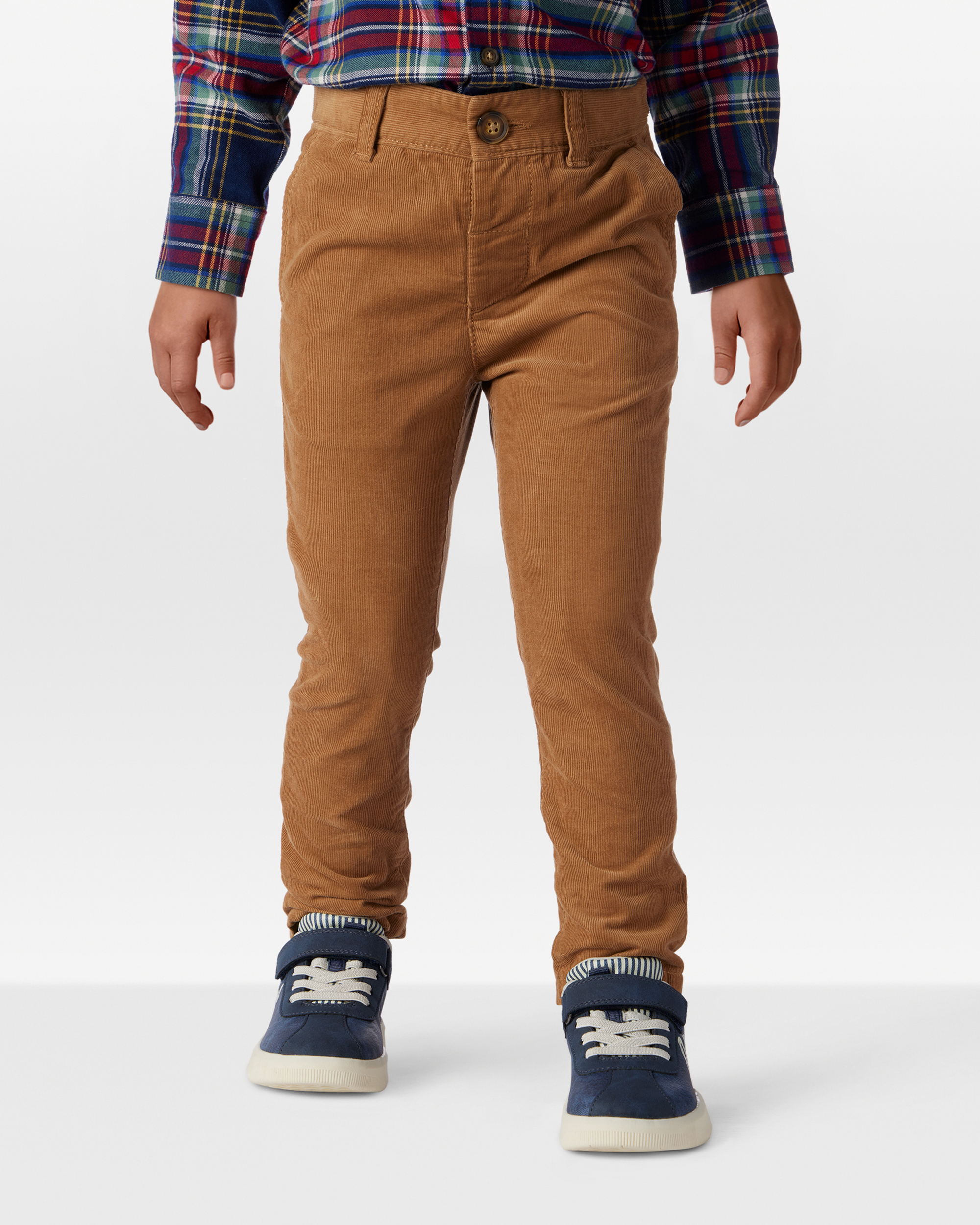 Toddler Boy Corduroy Pants - Brown
