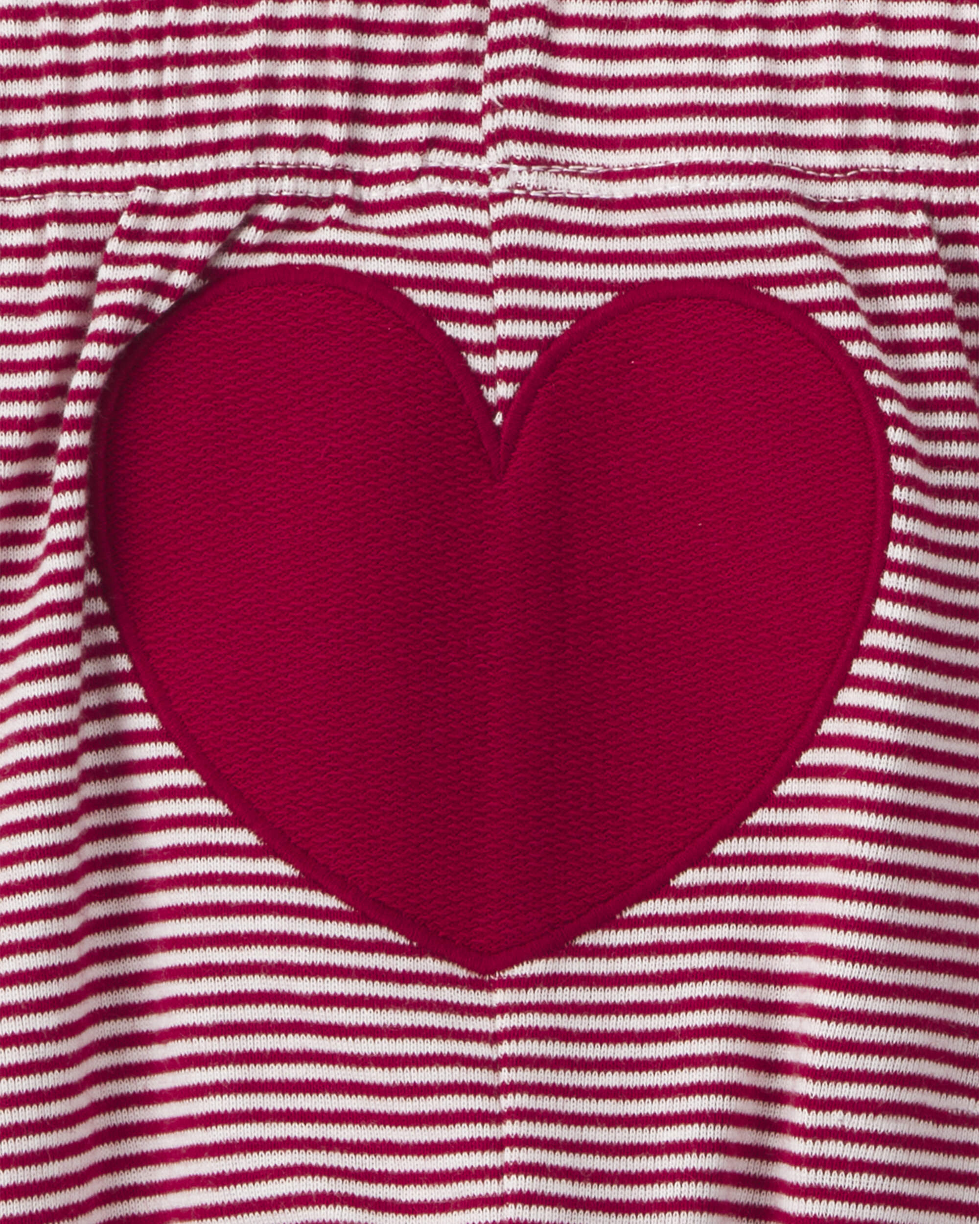 Baby 2-Piece 'My First Valentine's' Long-Sleeve Bodysuit & Pant Set - Red