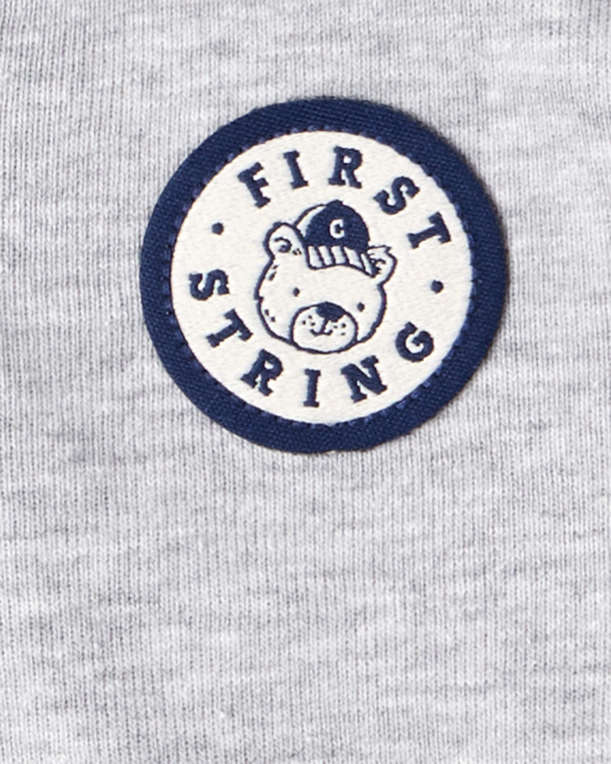 Baby Boy 2-Piece Sports Long-Sleeve Bodysuit & Pant Set - Grey/Blue