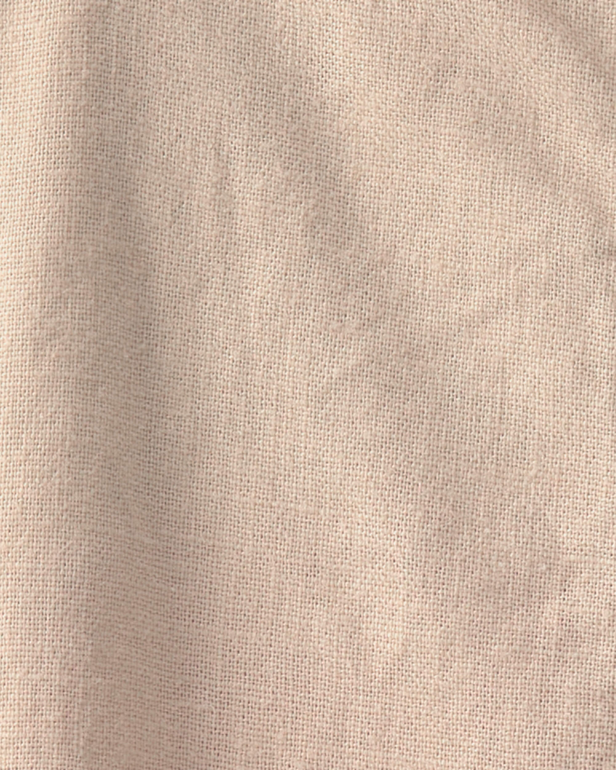 Baby Boy 2-Piece Solid Overall Set - Red/Orange