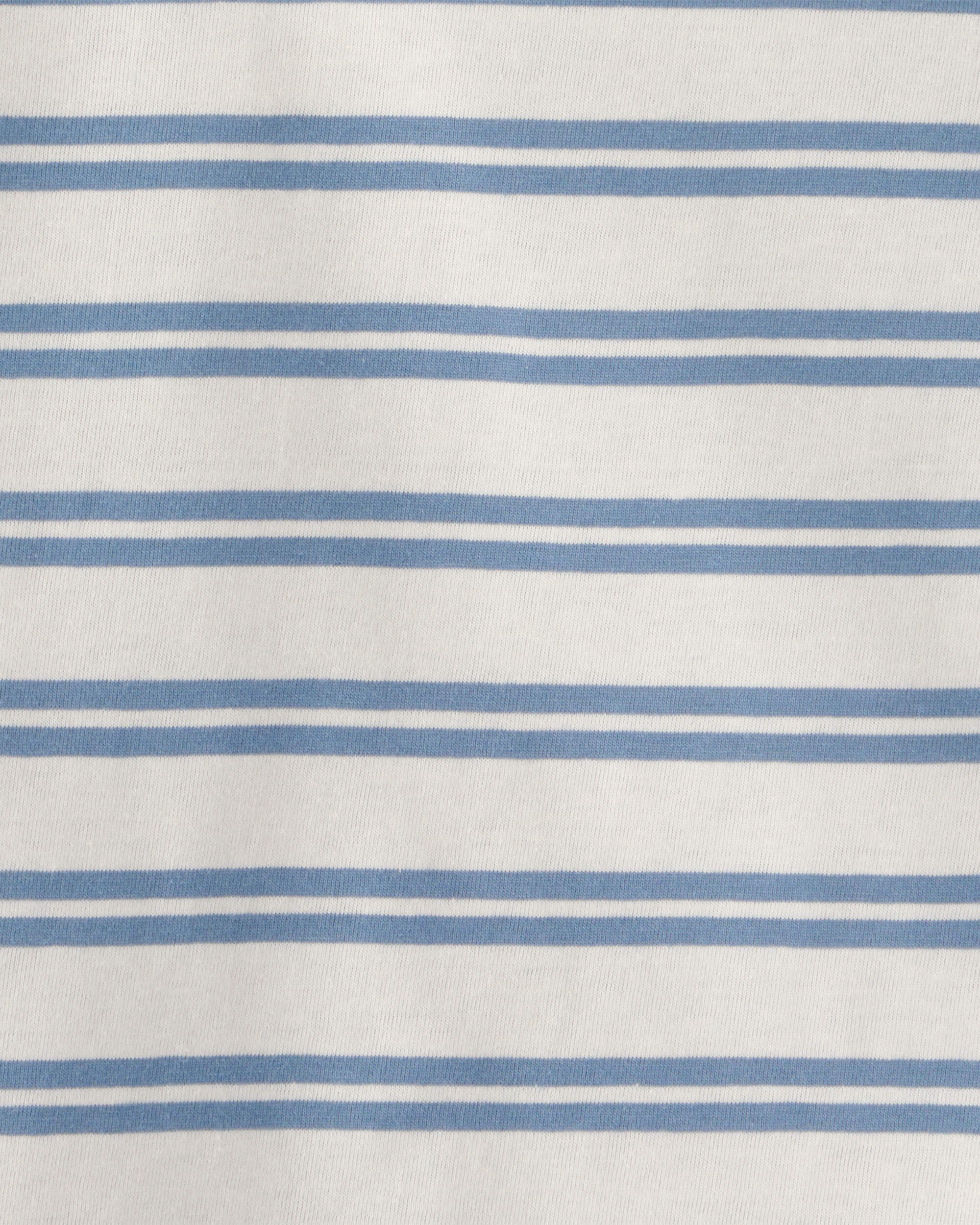 Toddler Boy  Striped Long-Sleeve Tee - Blue