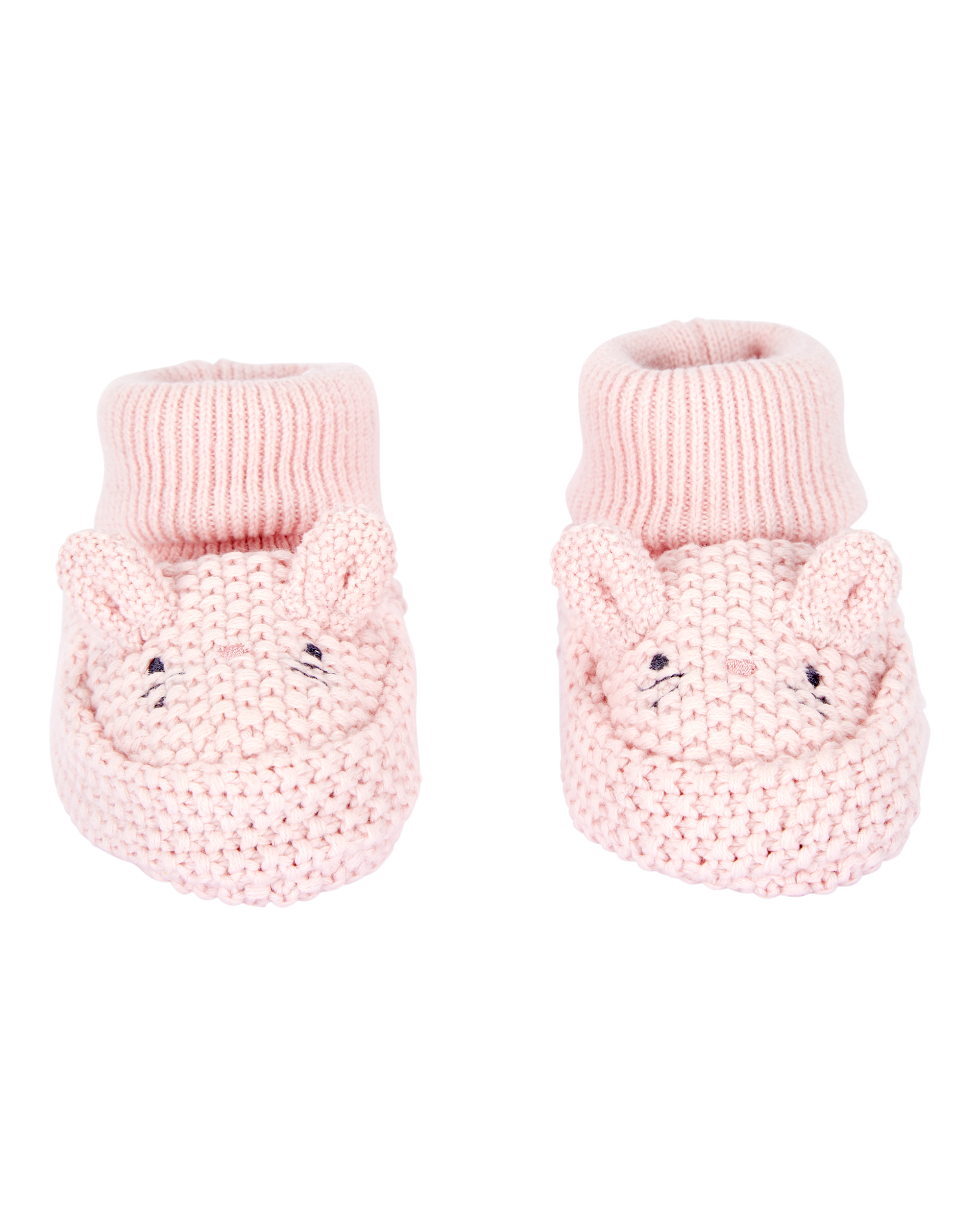 Baby Bunny Crochet Booties