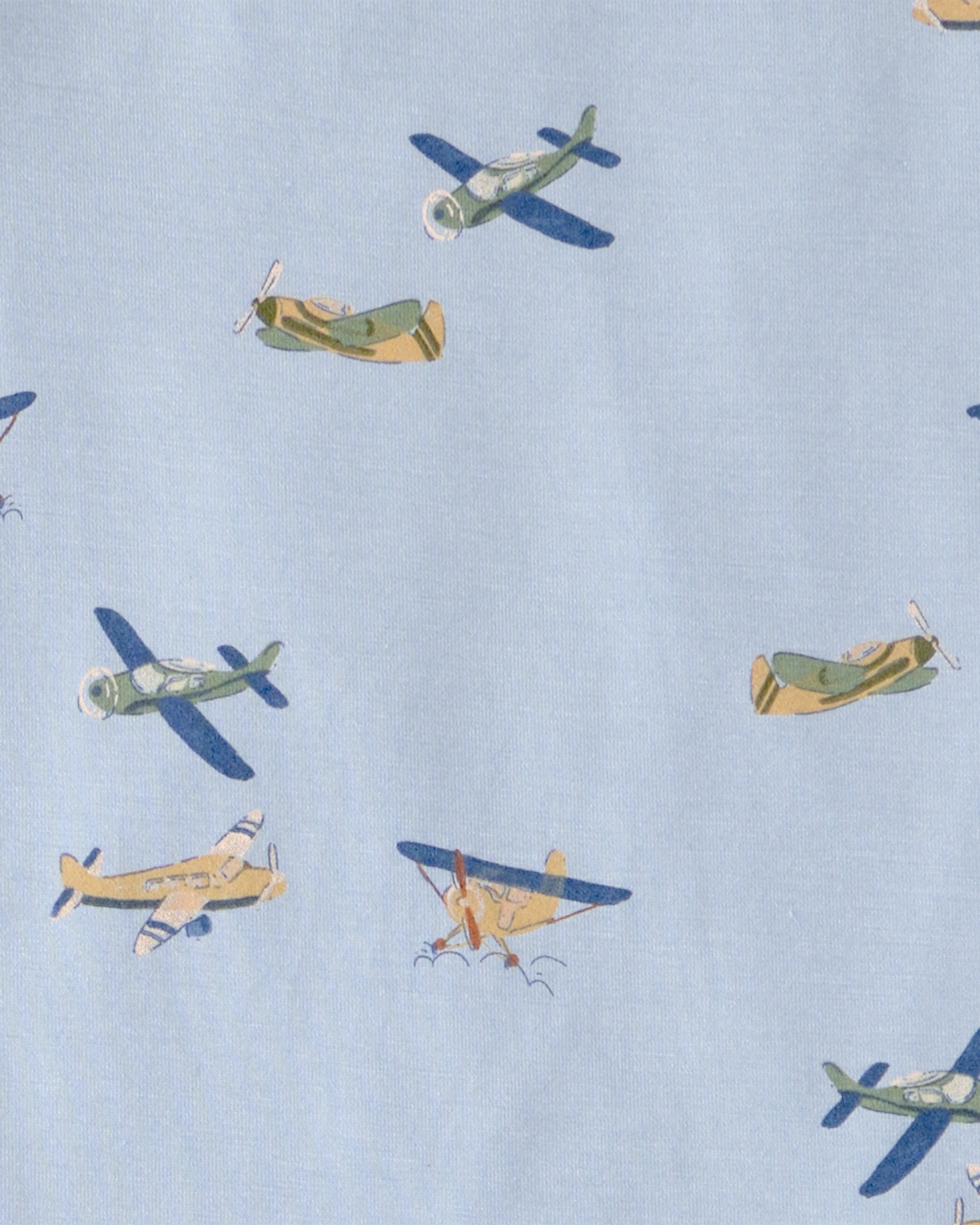 Boys Plane PurelySoft 2-Piece Pajama Set - Blue