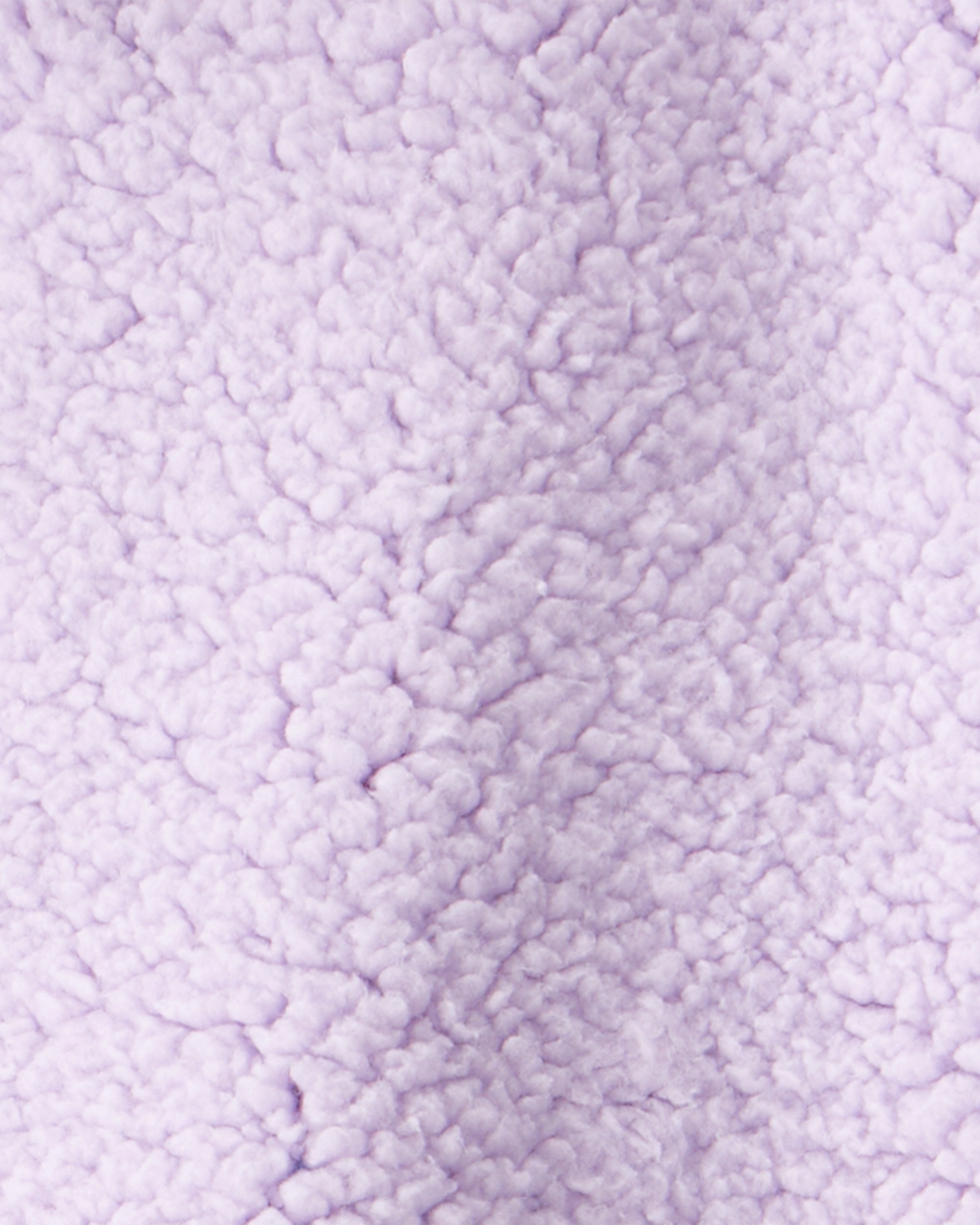 Baby Girl DayDream Fleece Quarter-Zip Pullover Sweatshirt - Purple