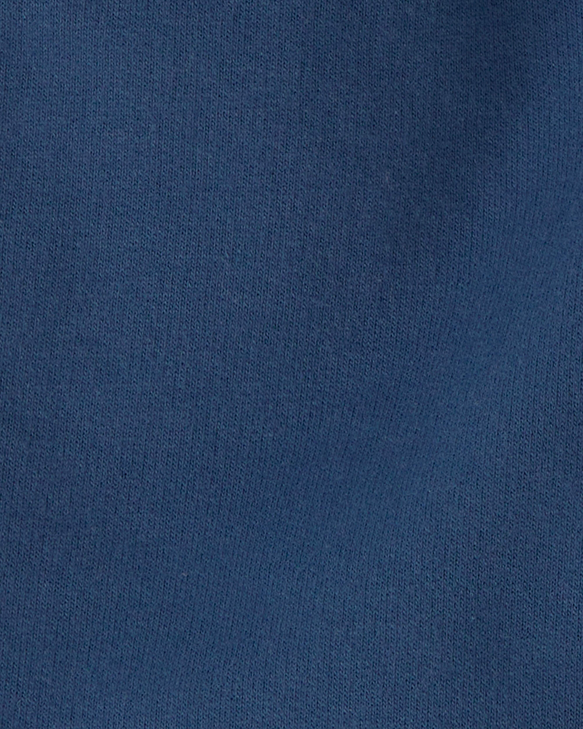 Toddler Boy Striped French Terry Shorts - Blue/Green