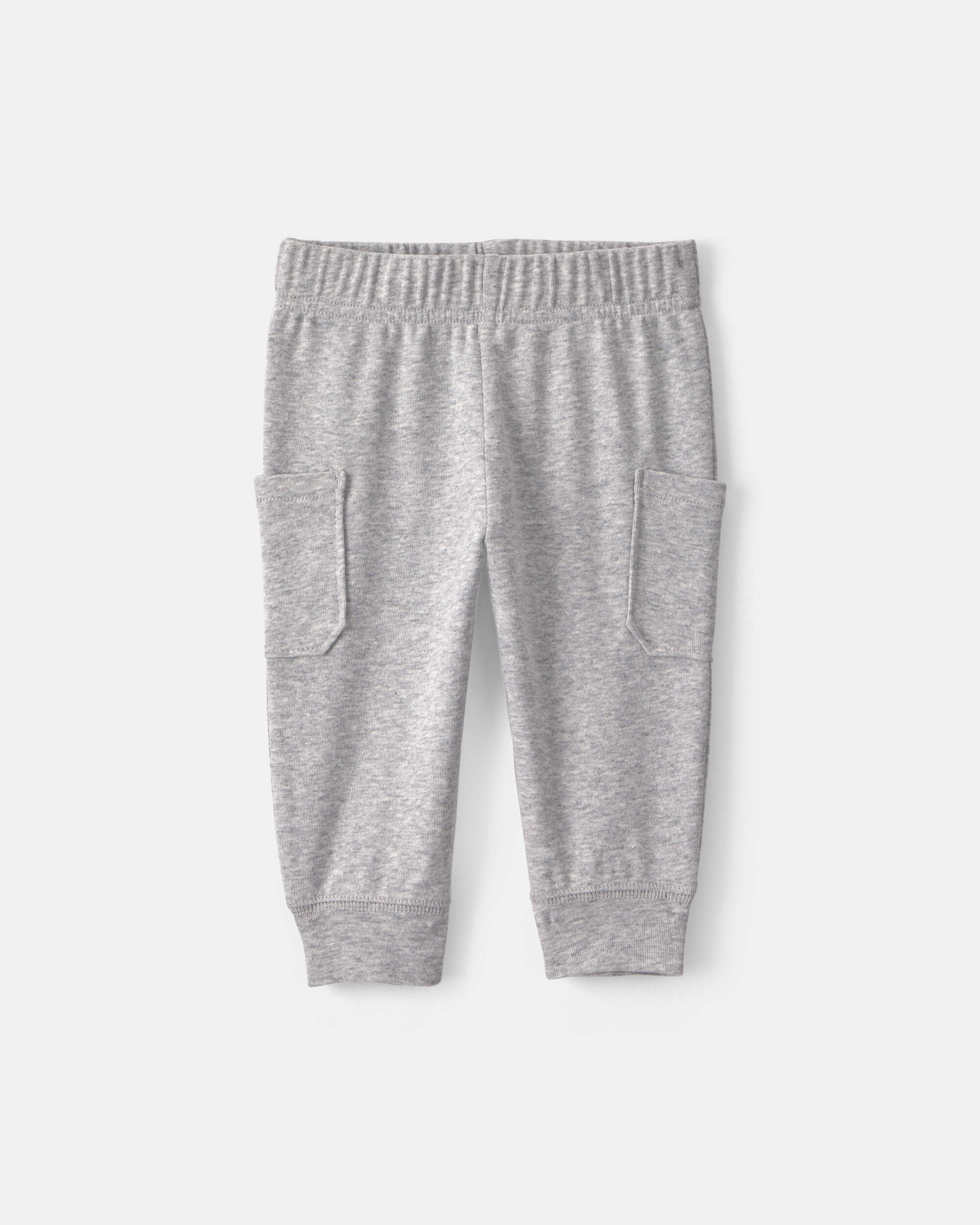 Baby Boy 2-Piece Varsity Long-Sleeve Bodysuit & Pant Set - Grey