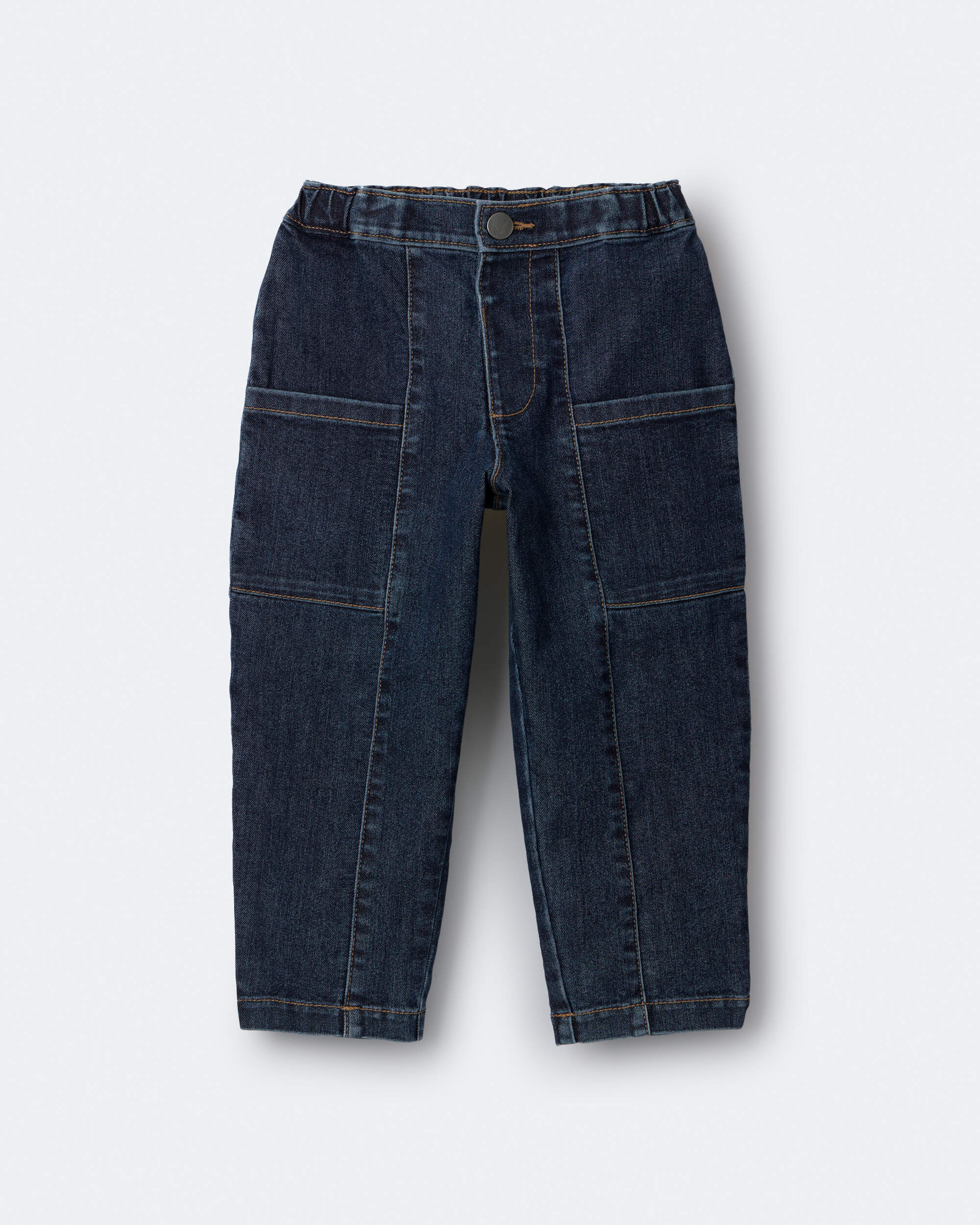 Toddler Pocket Pant Denim - Blue