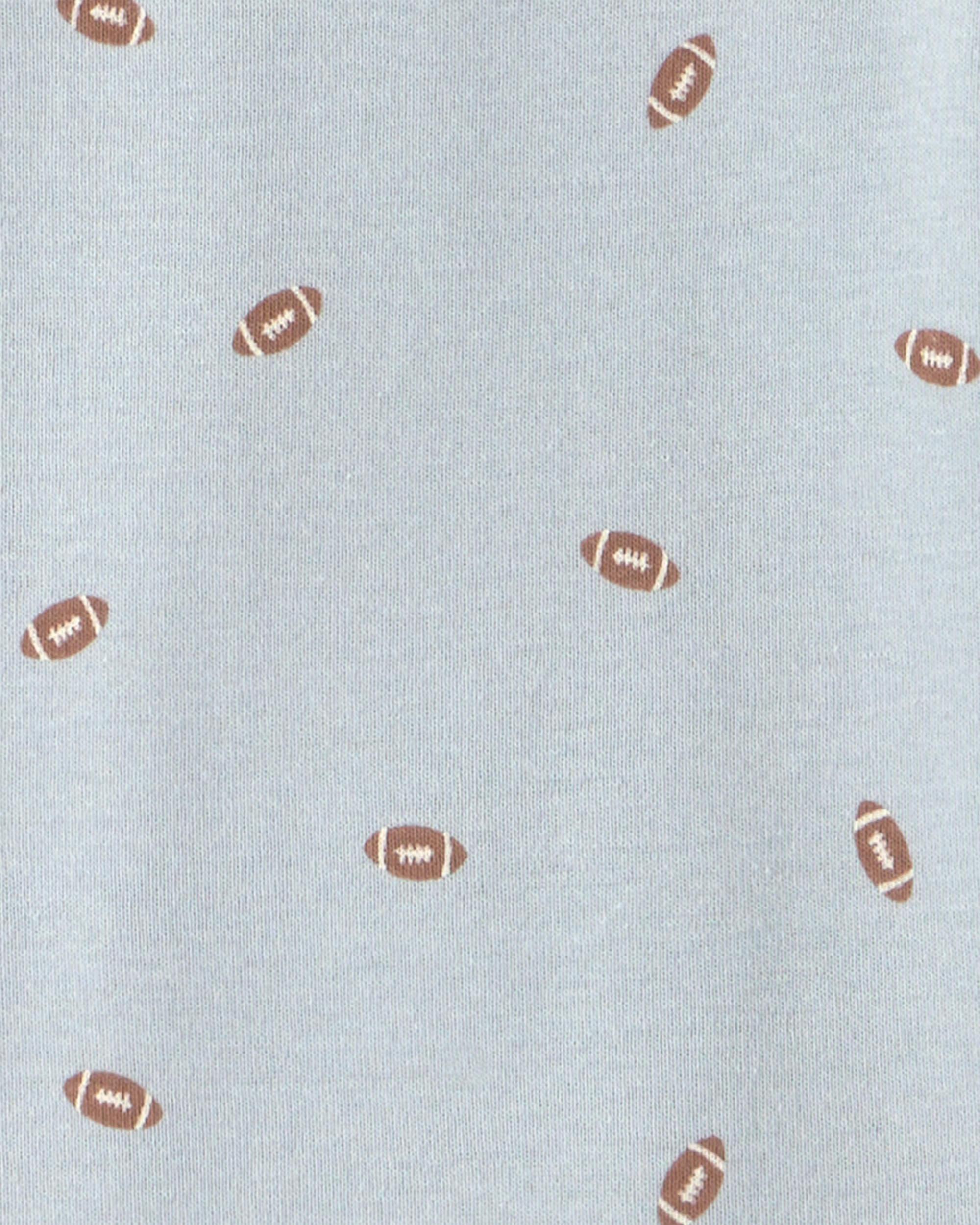 Baby Boy 5-Pack Football Multipack Bodysuits