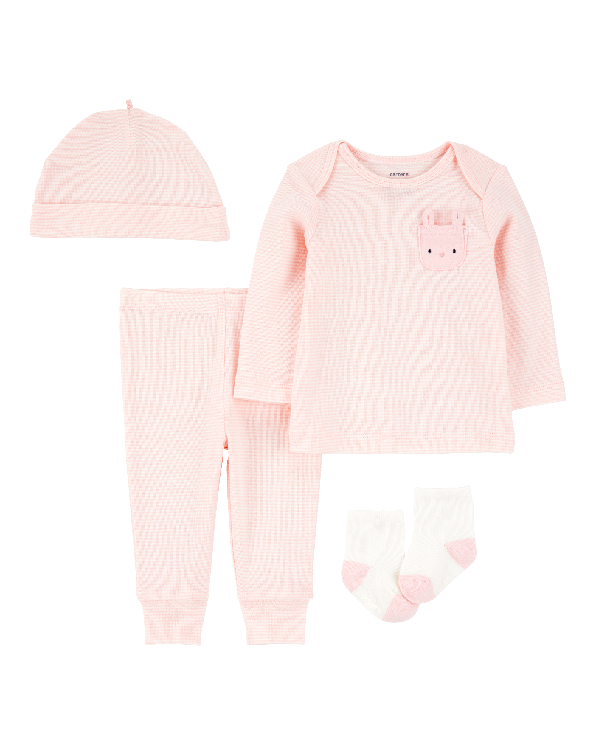 Baby 4-Piece Bunny Outfit Set