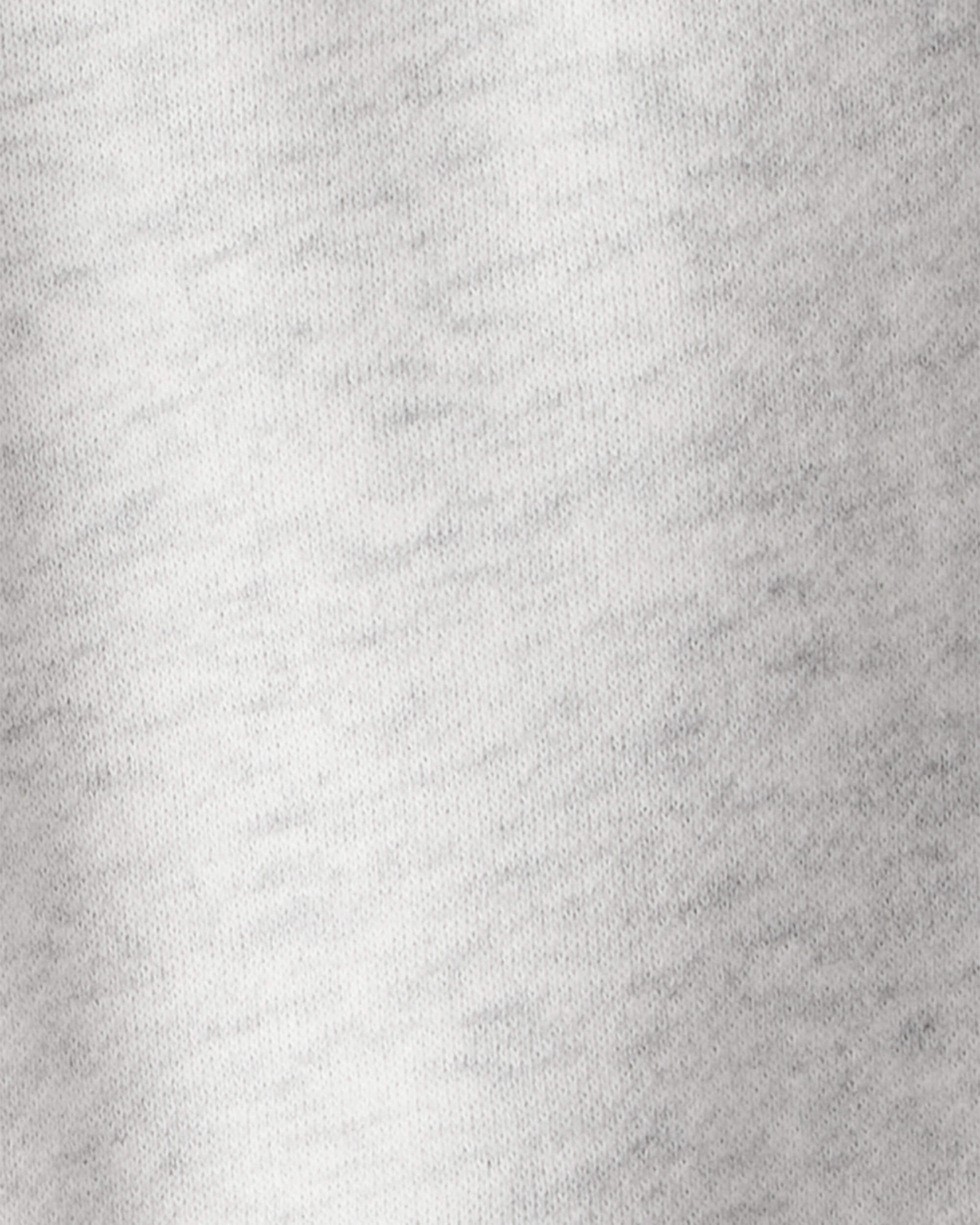 Baby Girl Cotton Joggers - Grey