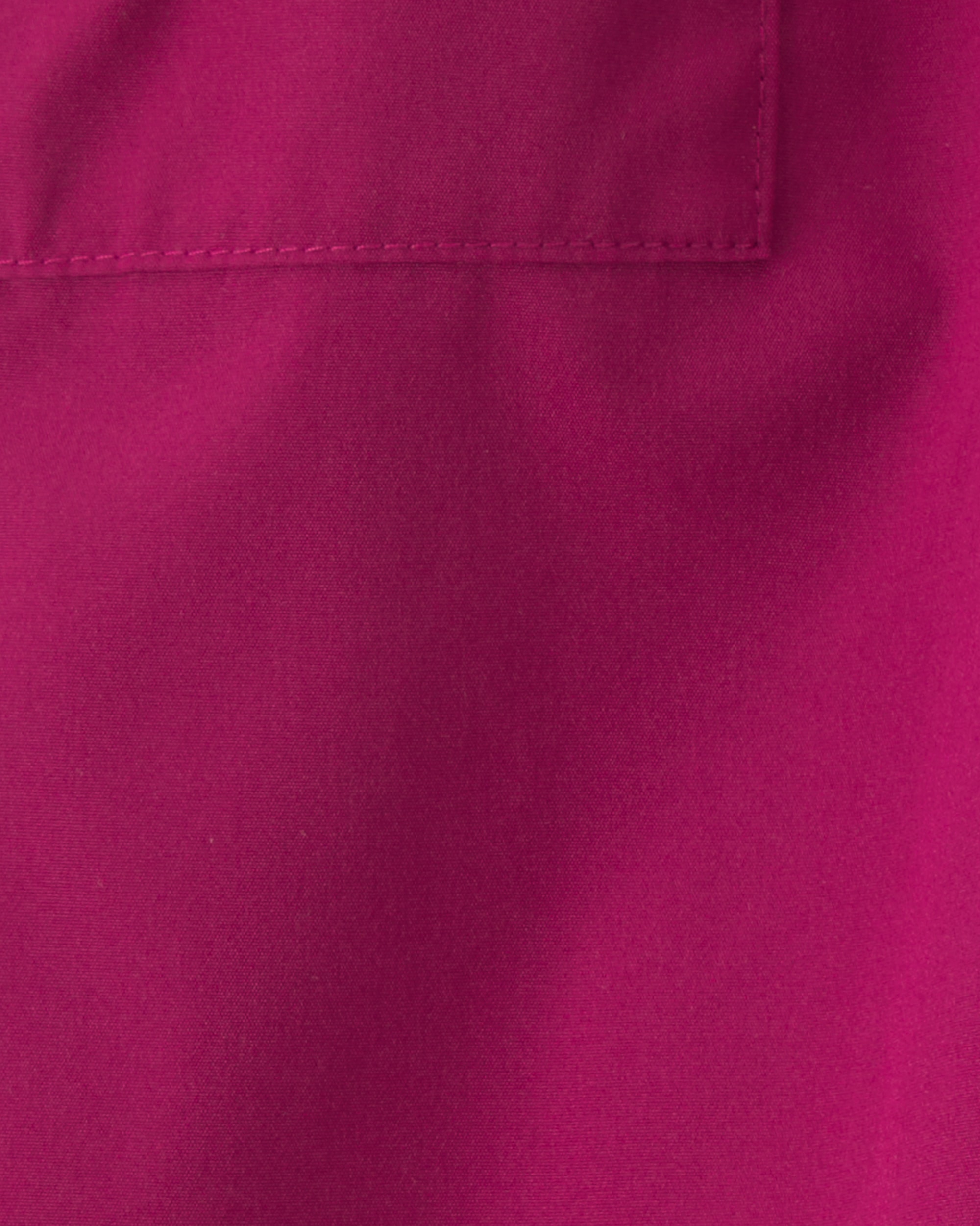 Toddler Girl Bow-Cuff Poplin Joggers - Red