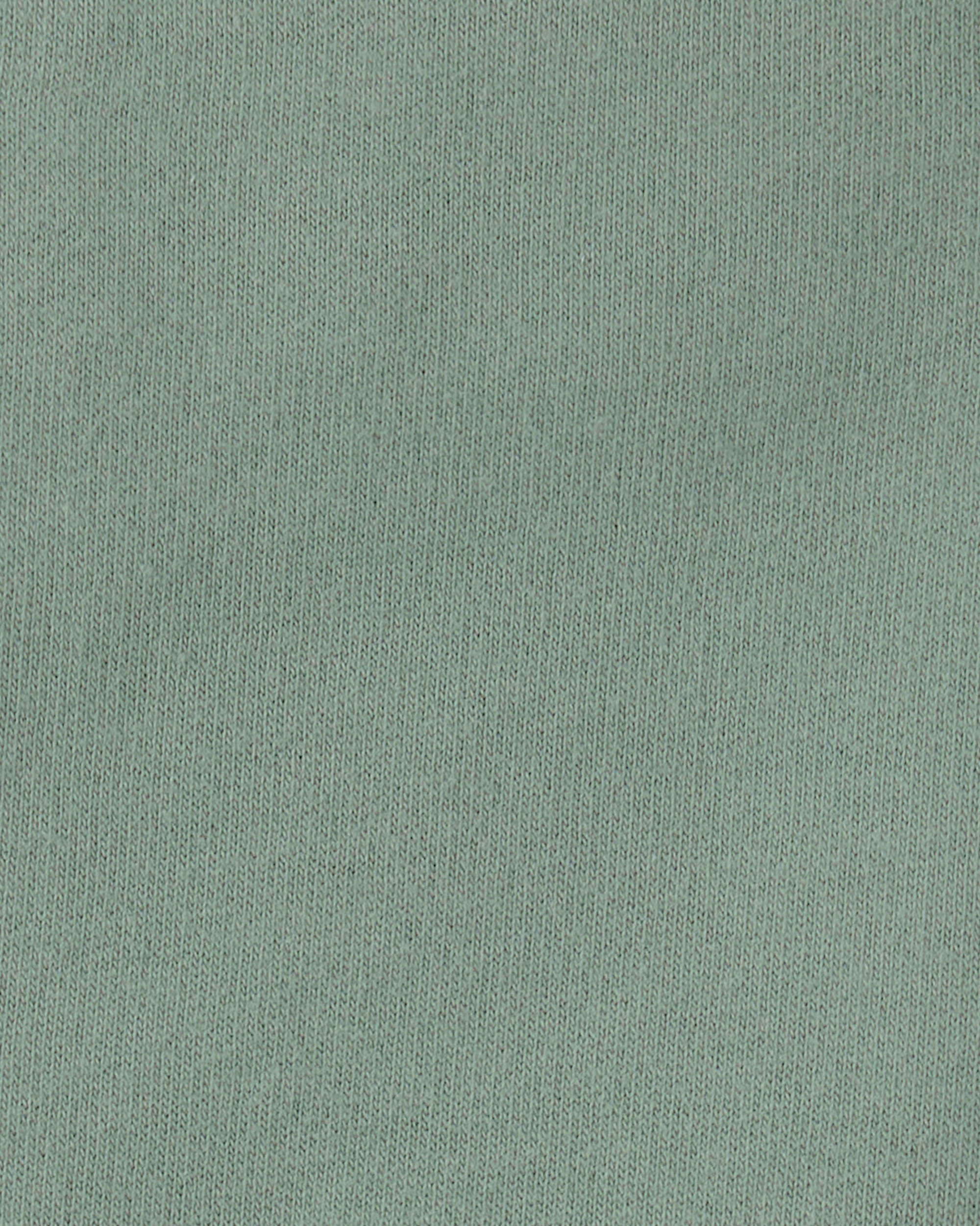 Baby Boy Animal Print Short-Sleeve Shortall Set - Green