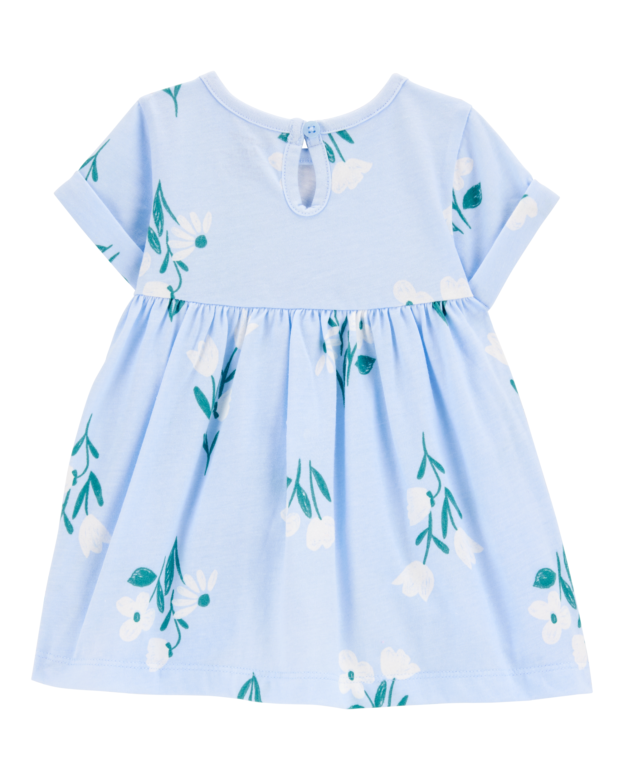 2-Piece Floral Dress & Romper Set