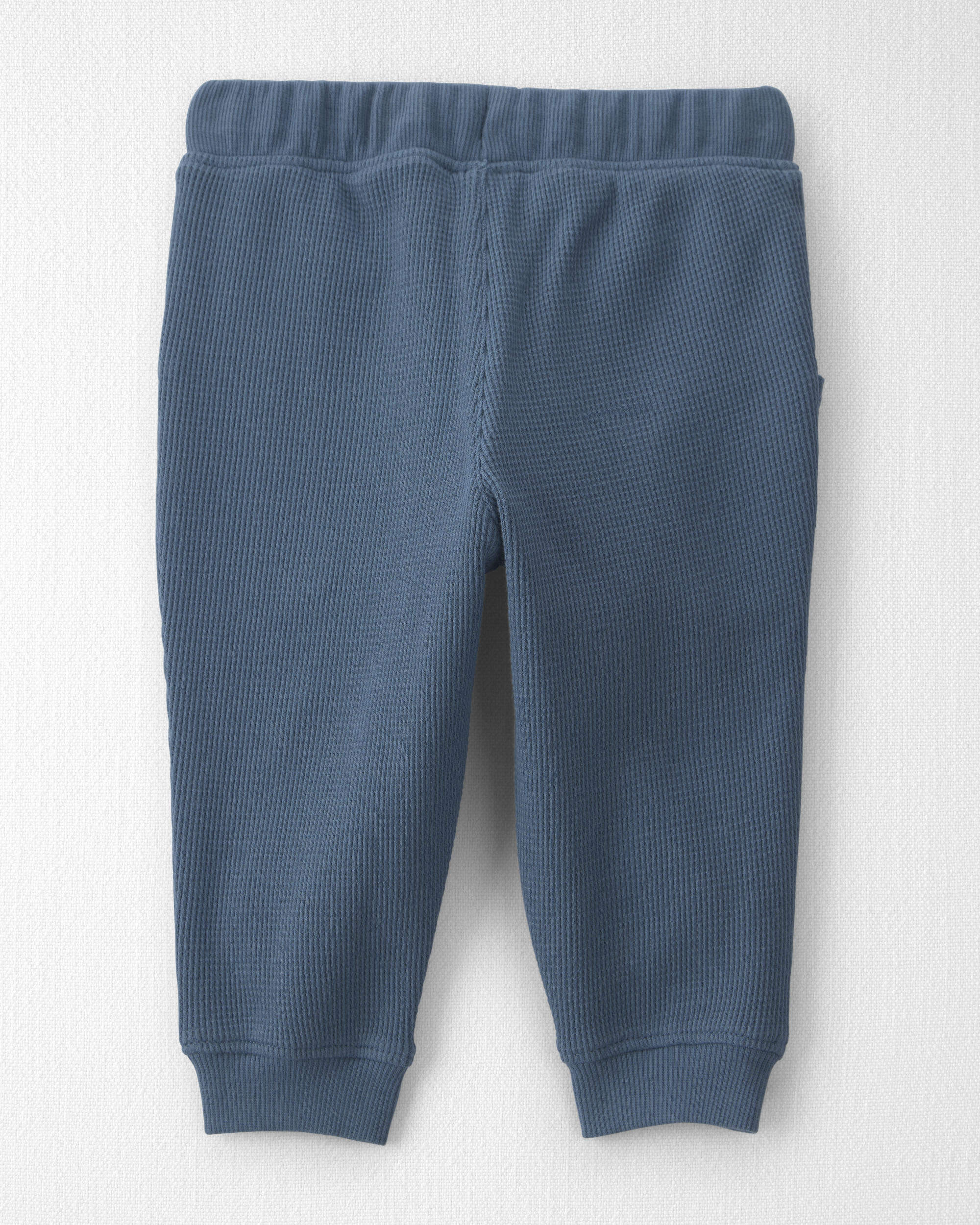 Baby 2-Pack Organic Cotton Waffle Knit Pants