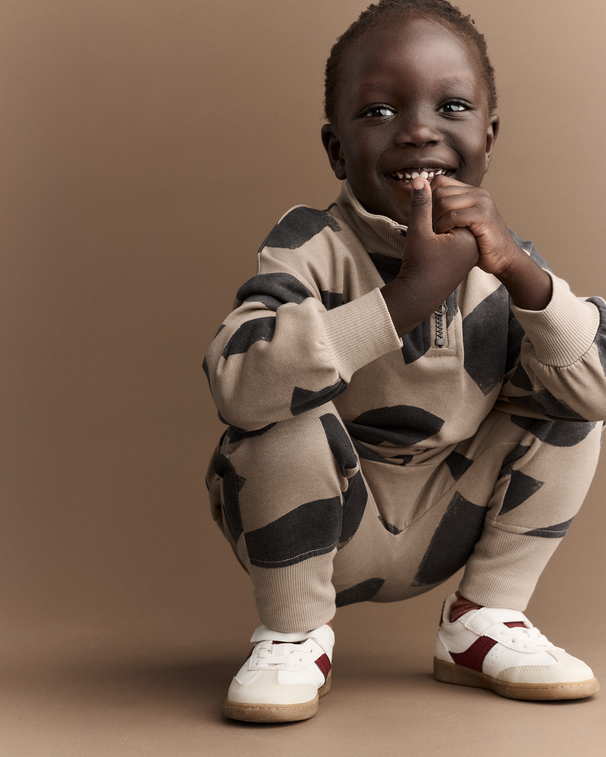 Toddler City Park™ Jogger Pant with Shapes - Khaki