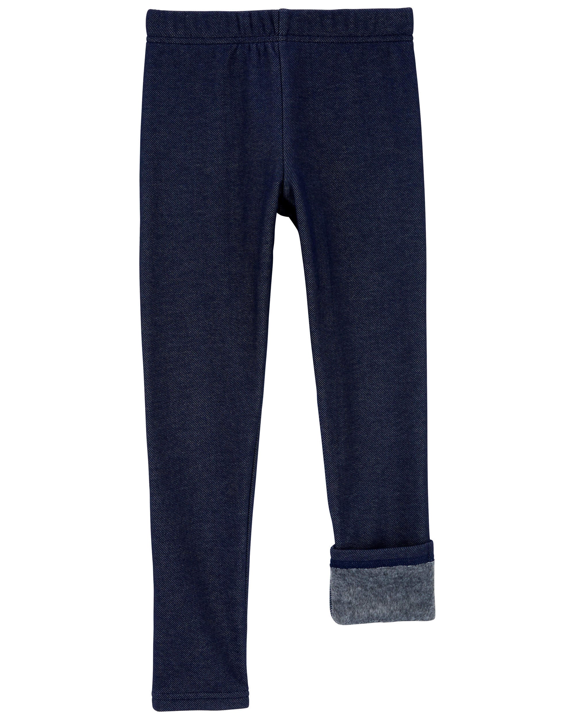 Girls denim leggings deals