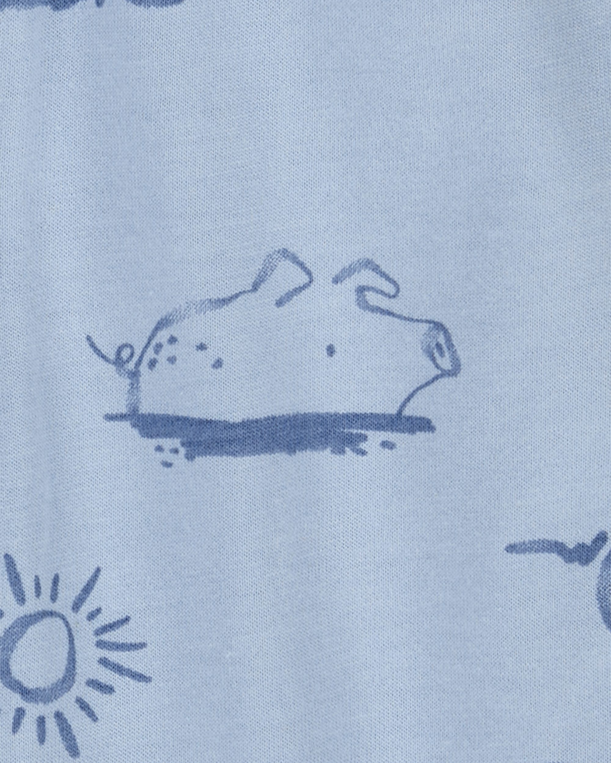 Baby 3-Piece Dog Print Little Cardigan Set