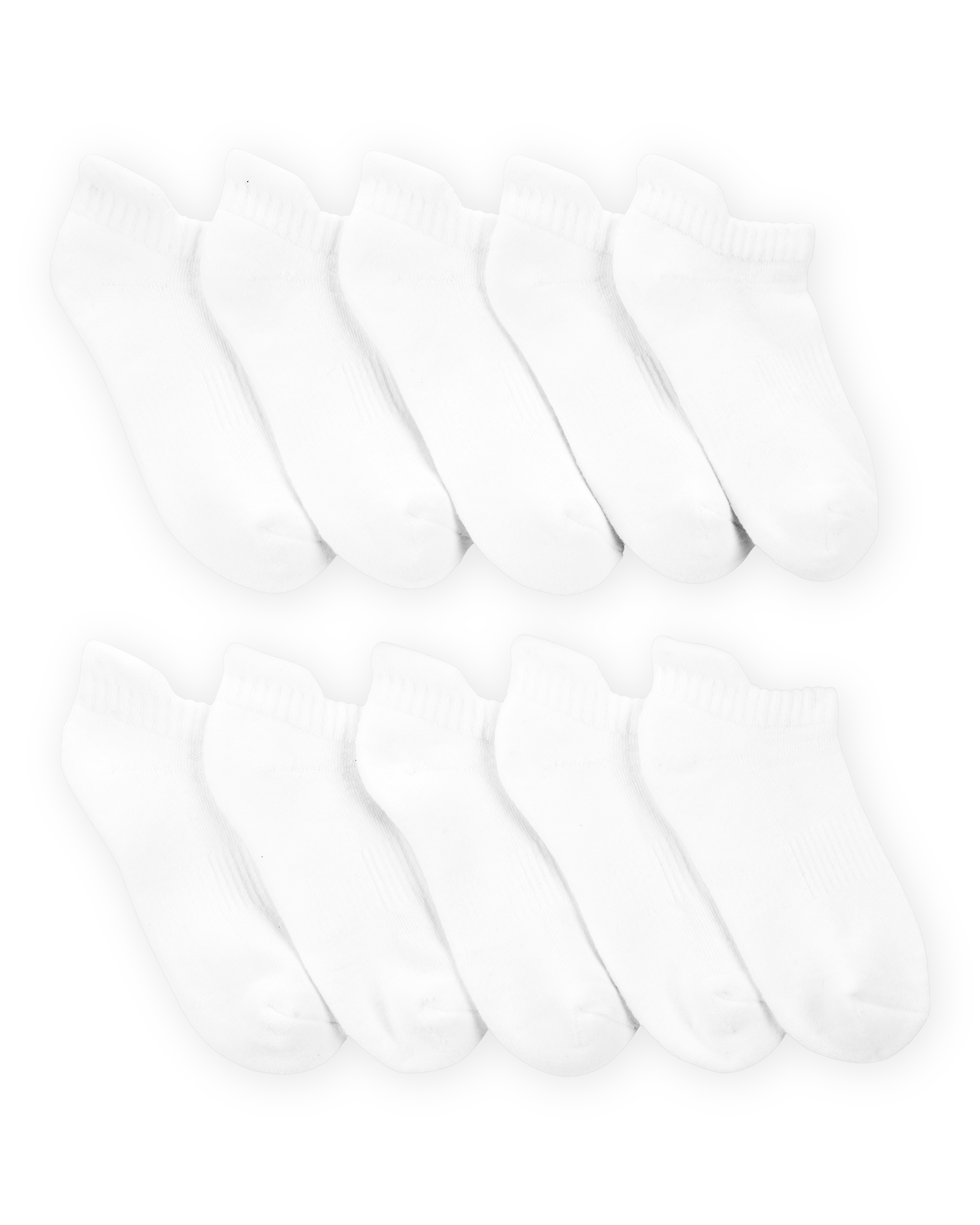 Kid 10-Pack No Show Socks