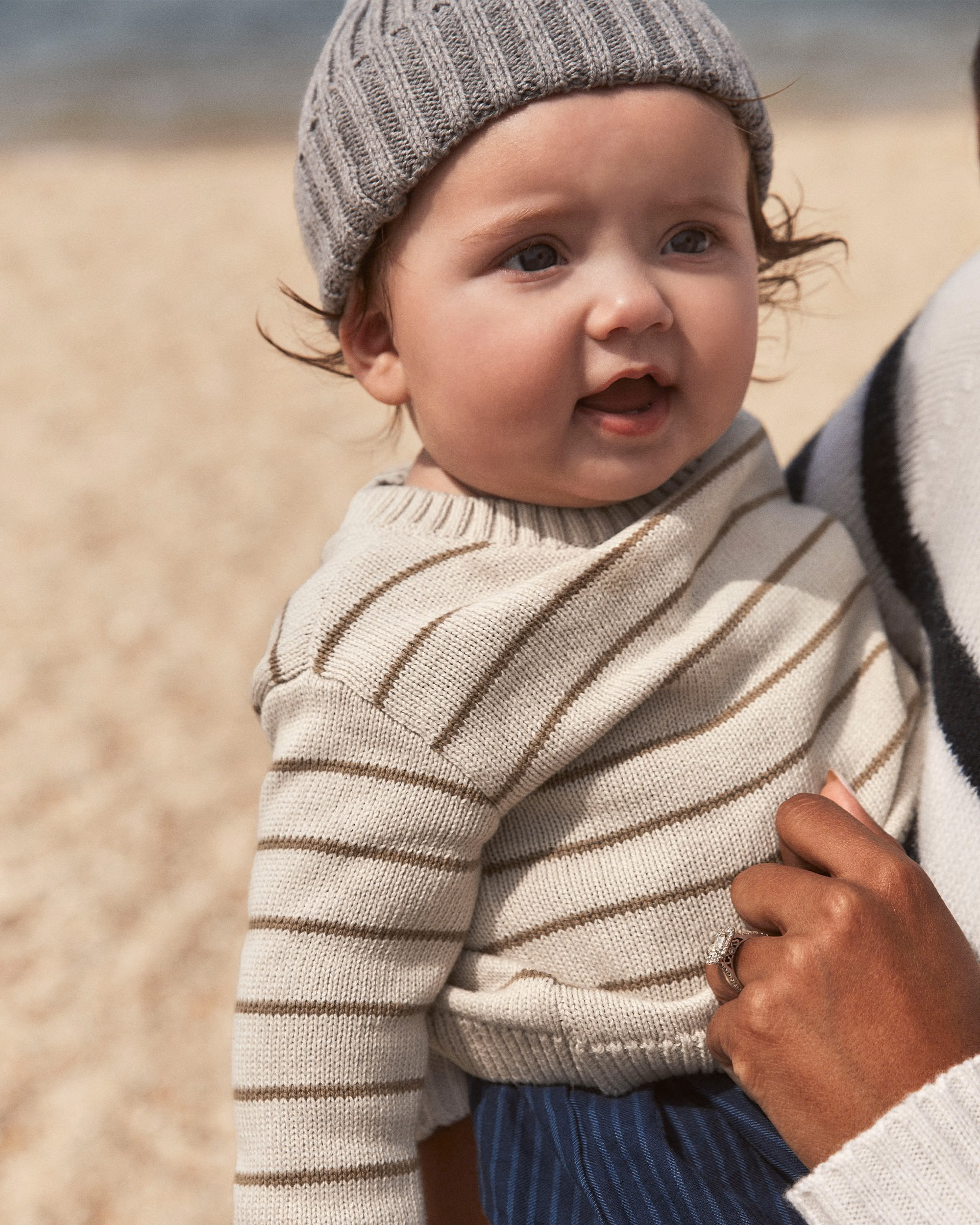 Baby Boy 2-Piece Long-Sleeve Tee & Pant Set - White