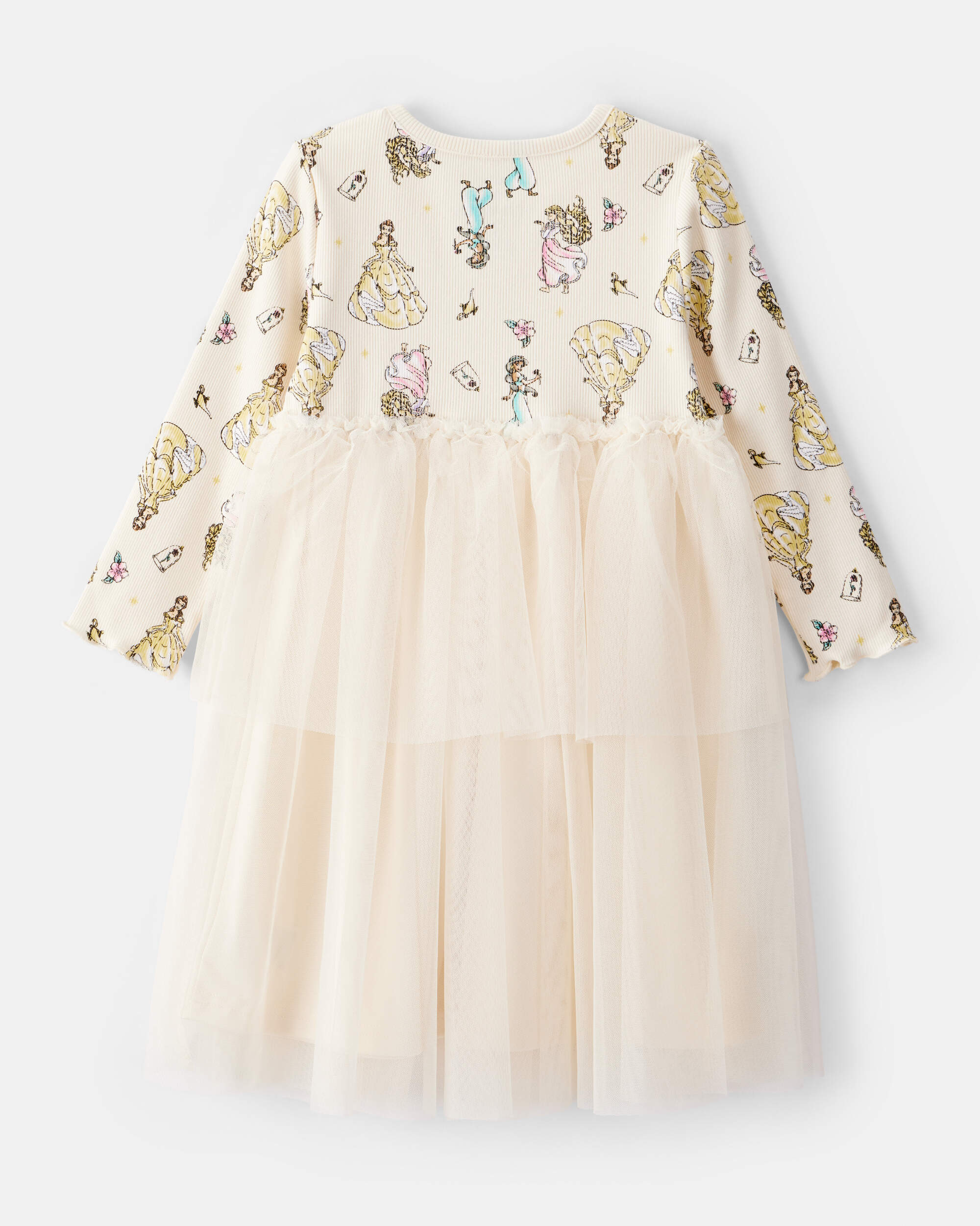 Toddler Disney Princess Long-Sleeve Tutu Dress