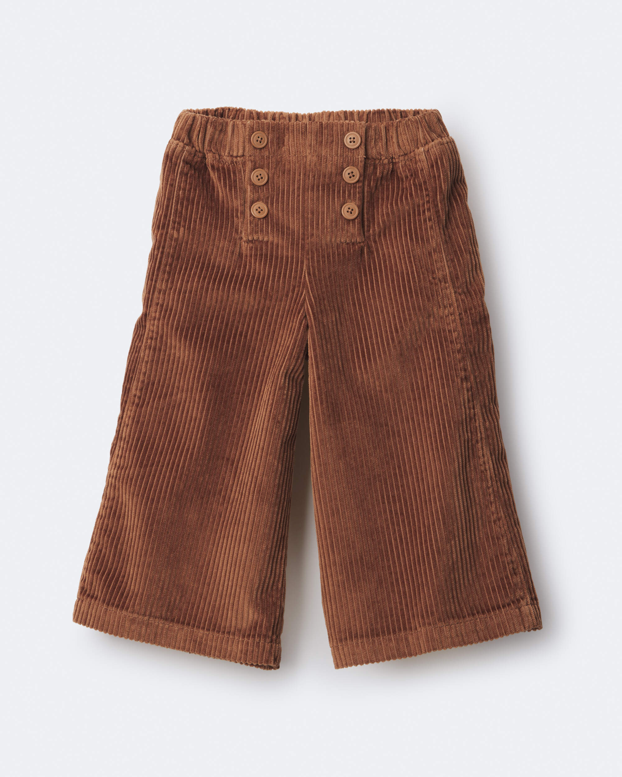 Toddler Girl Urban Corduroy Wide-Leg Pant – Brown