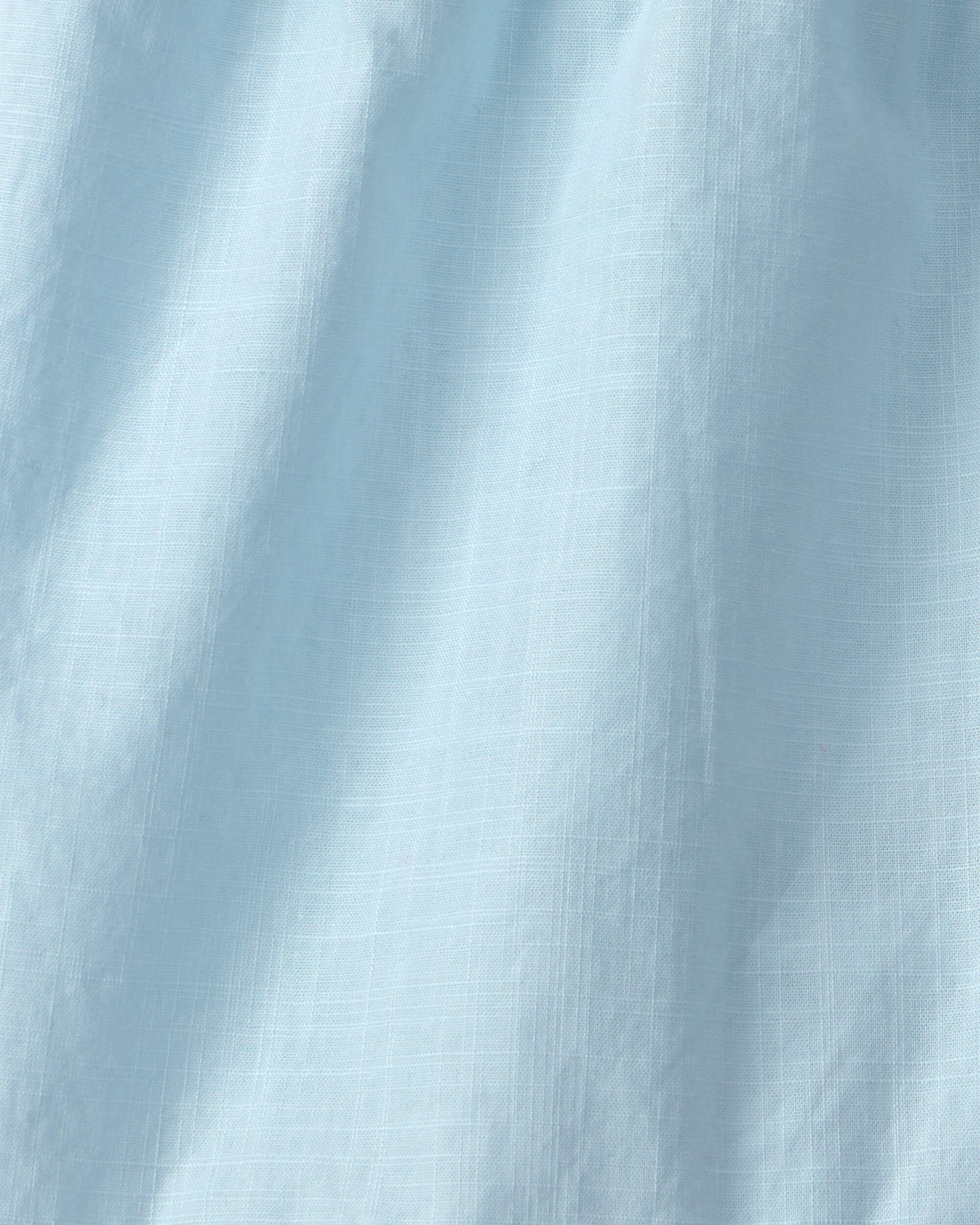 Girls Ruffle-Trim Shorts - Blue