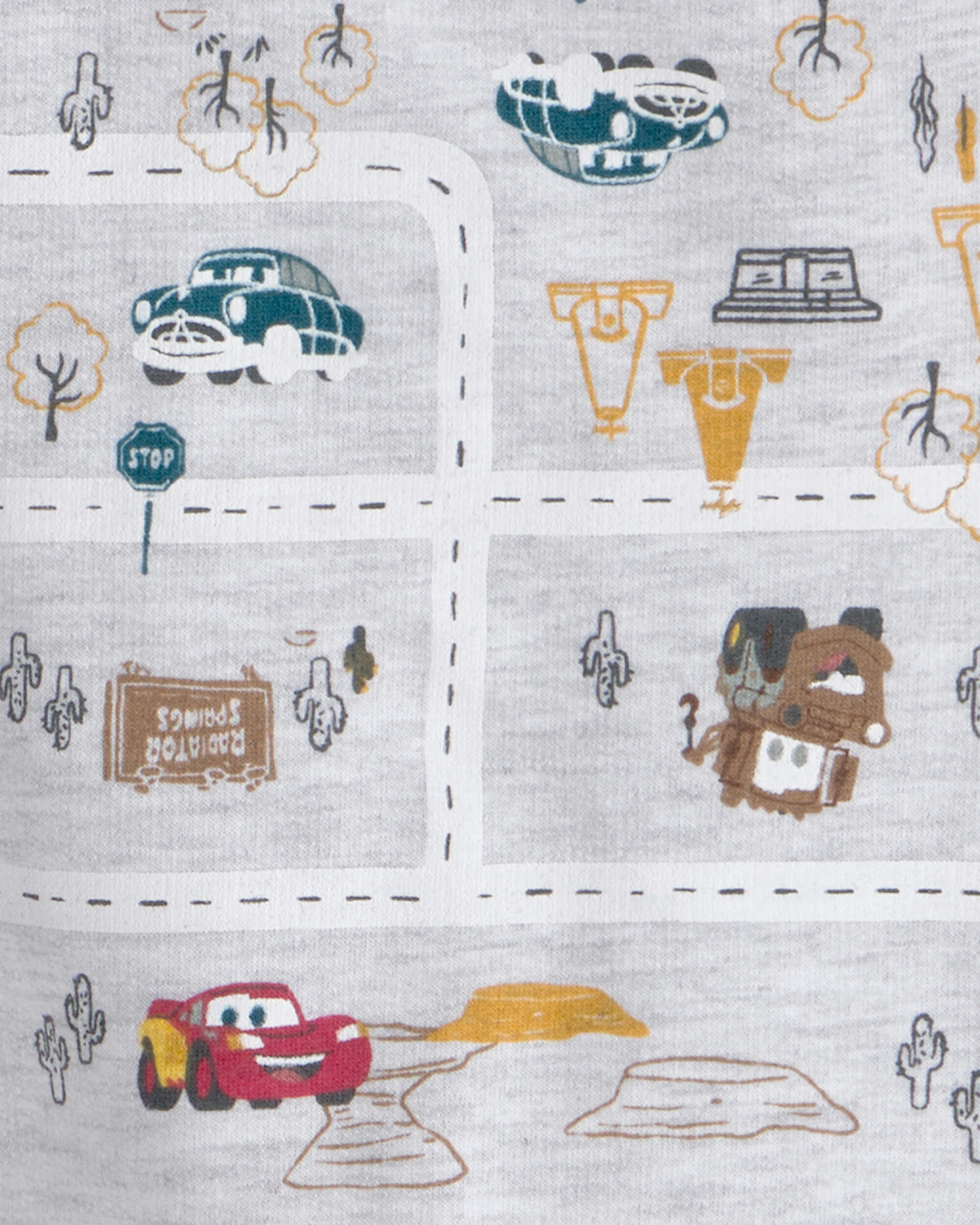 Baby Boy 2-Piece ©Disney/Pixar Cars Top & Short Set - Grey