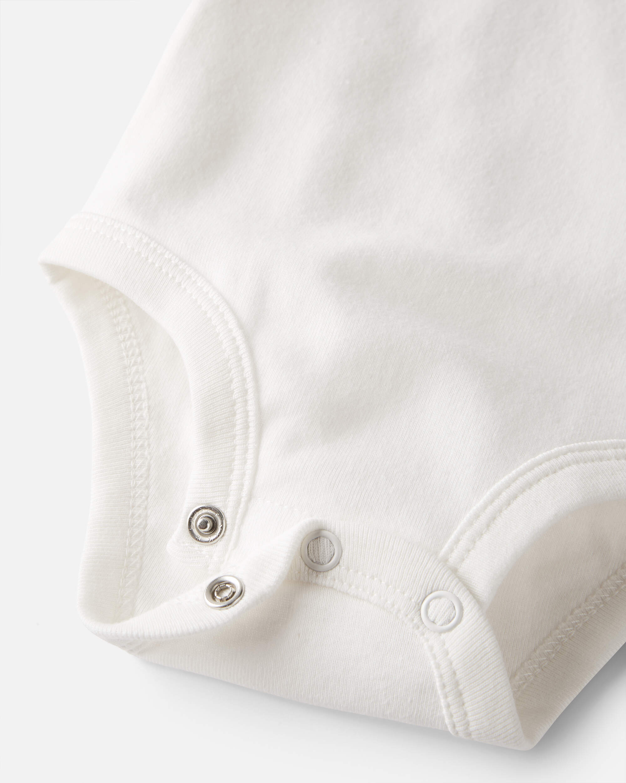 Baby 3-Pack Organic Cotton Rib Bodysuits