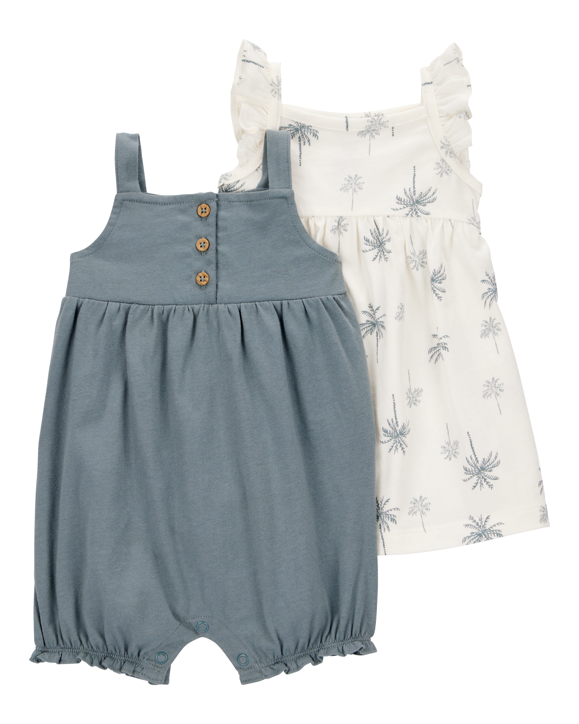 Baby 2-Piece Dress & Romper Set
