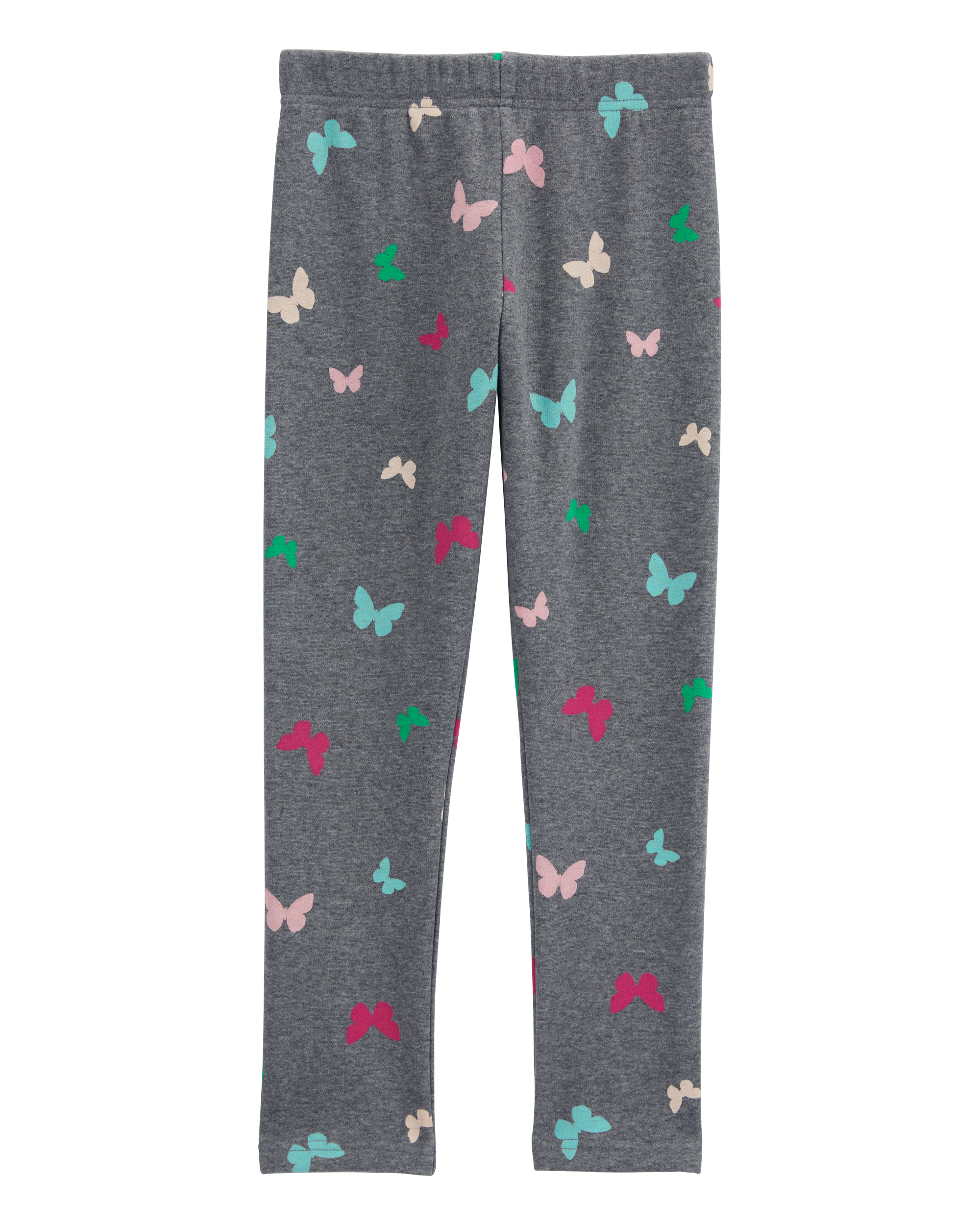 Grey fleece leggings clearance