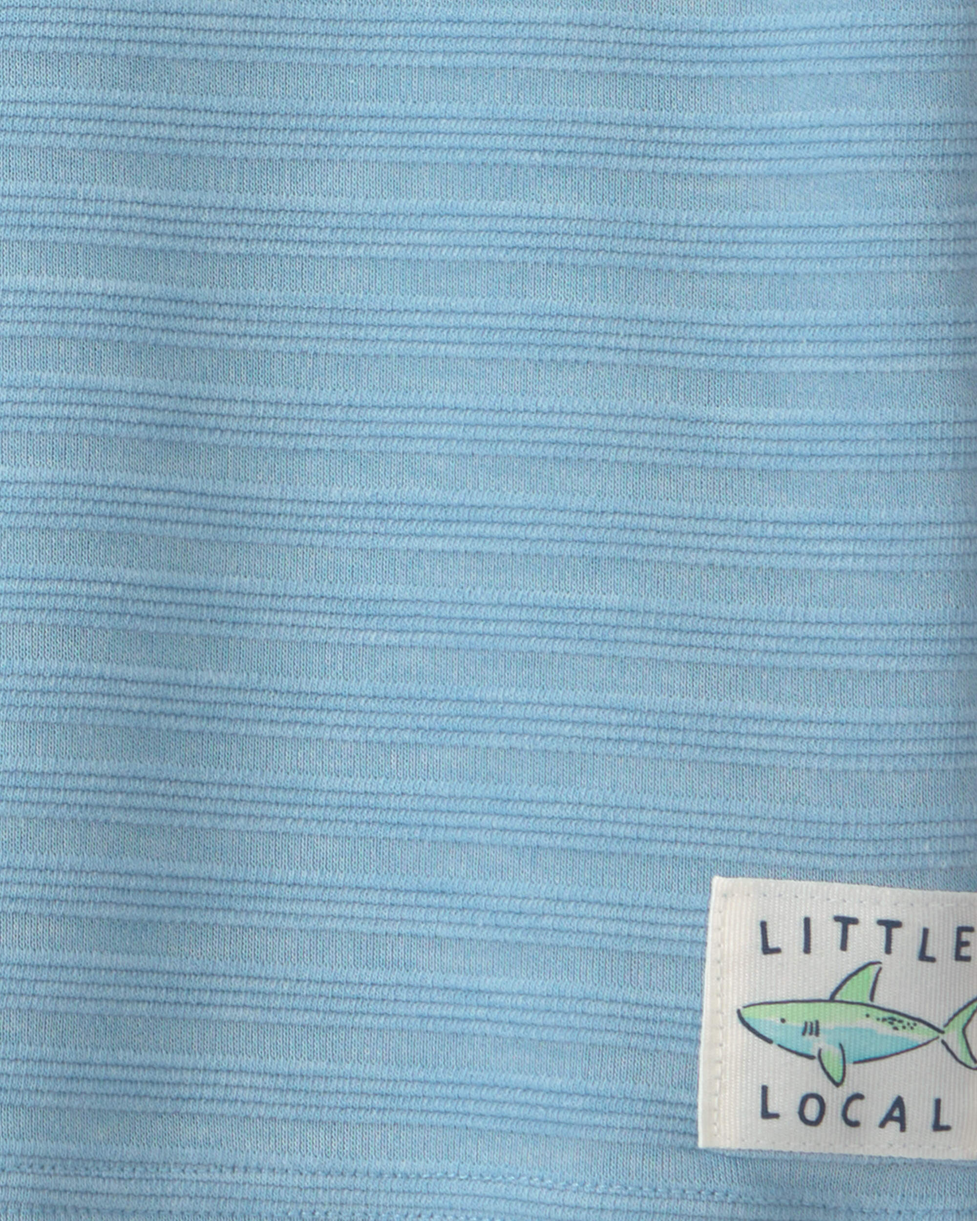 Toddler Boy 2-Piece Shark Top & Short Set - Blue