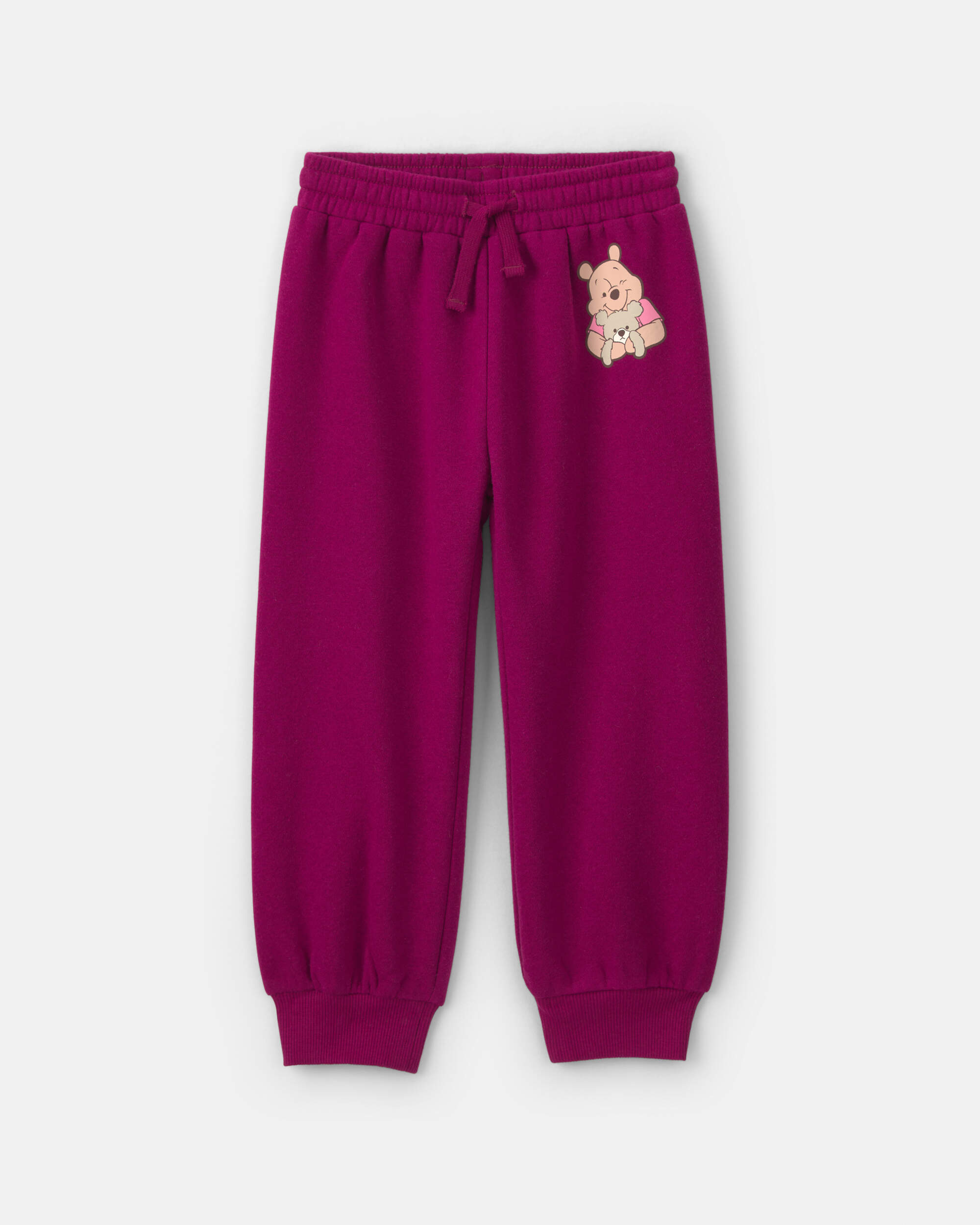 Toddler Girl 2-Piece Winnie the Pooh Top & Pant Set - Burgundy