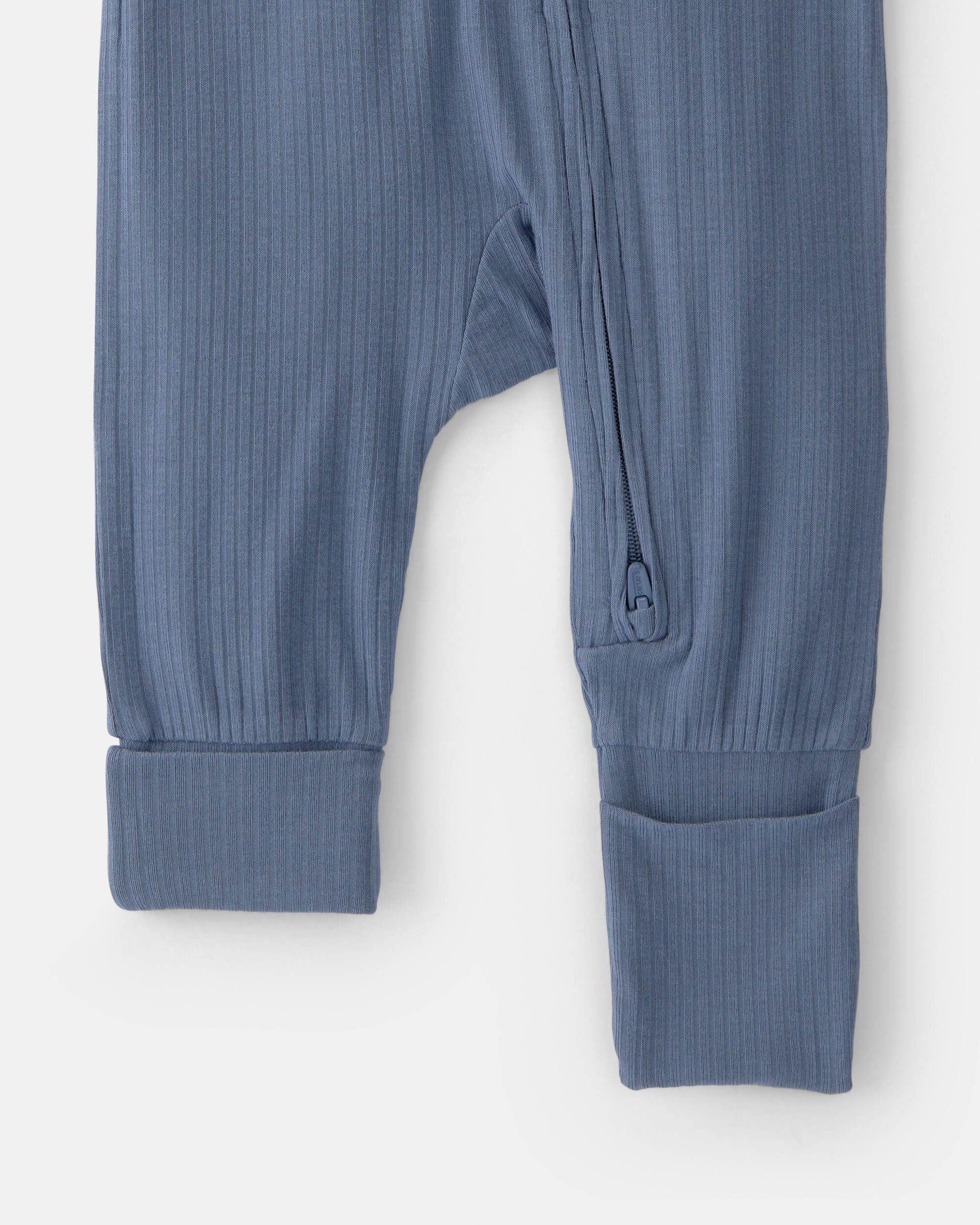 Baby Boy 2-Way Zip PurelySoft Sleeper - Blue