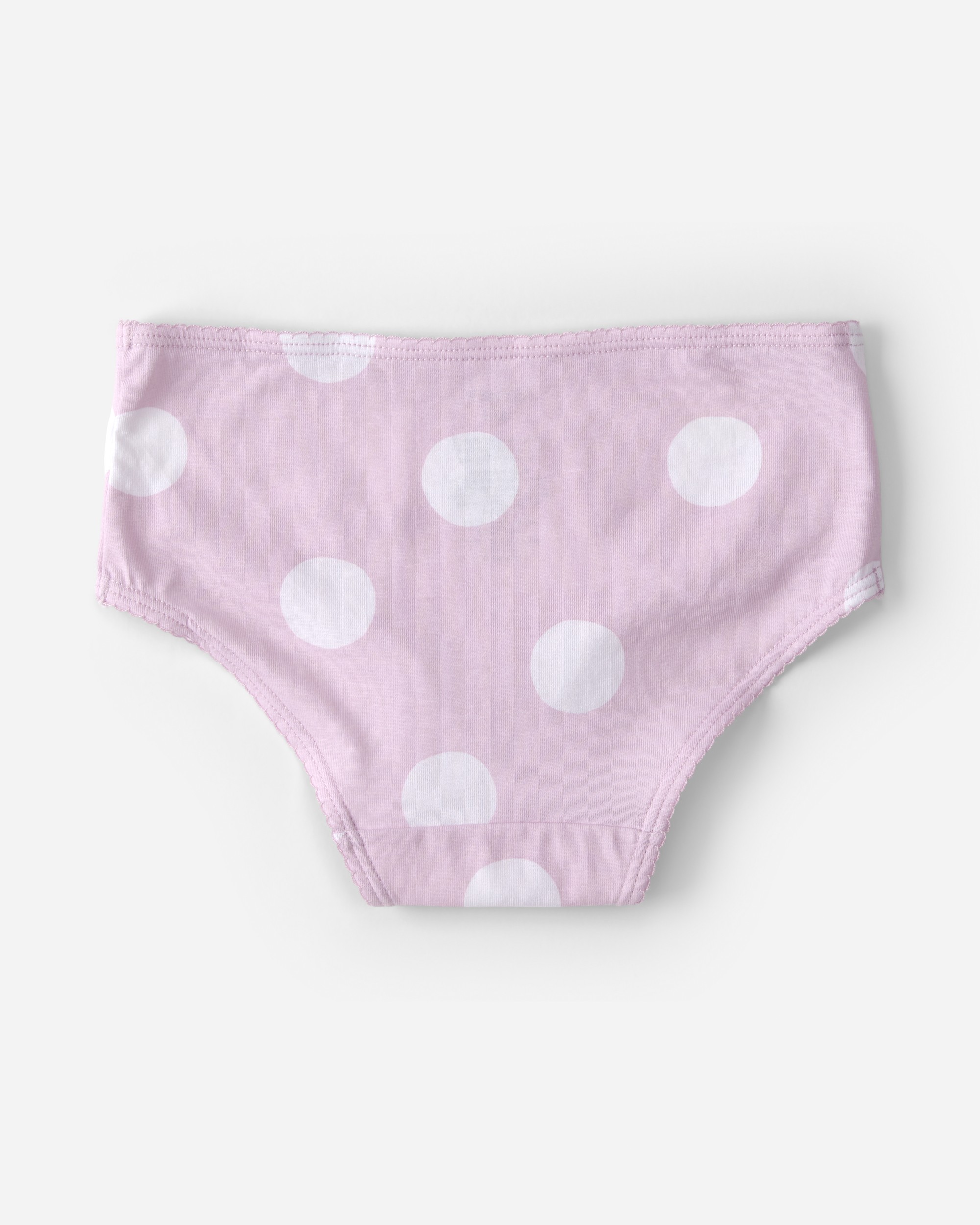 Girls 7-Pack Dots and Stripe Brief Underwear